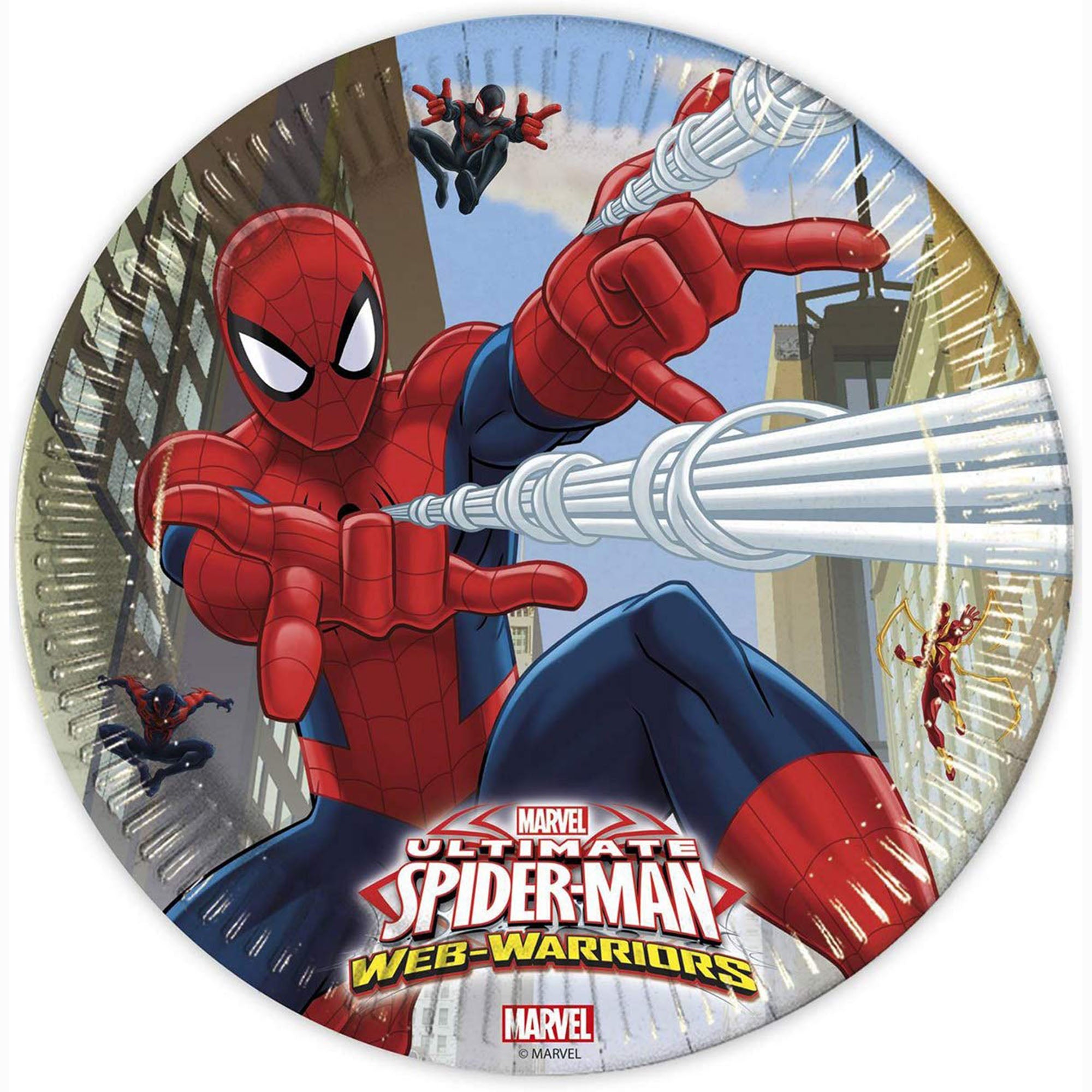 Kit party Marvel Spiderman 24 persone bicchieri piatti tovaglia tovagl