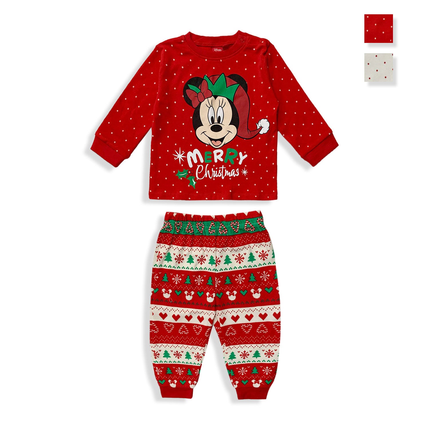 Minnie Pigiama Natalizio Donna Disney Adulto