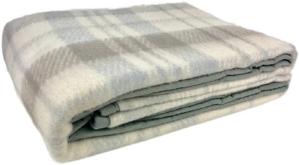 Coperta invernale in misto lana New England Blankets matrimoniale letto 2 piazze