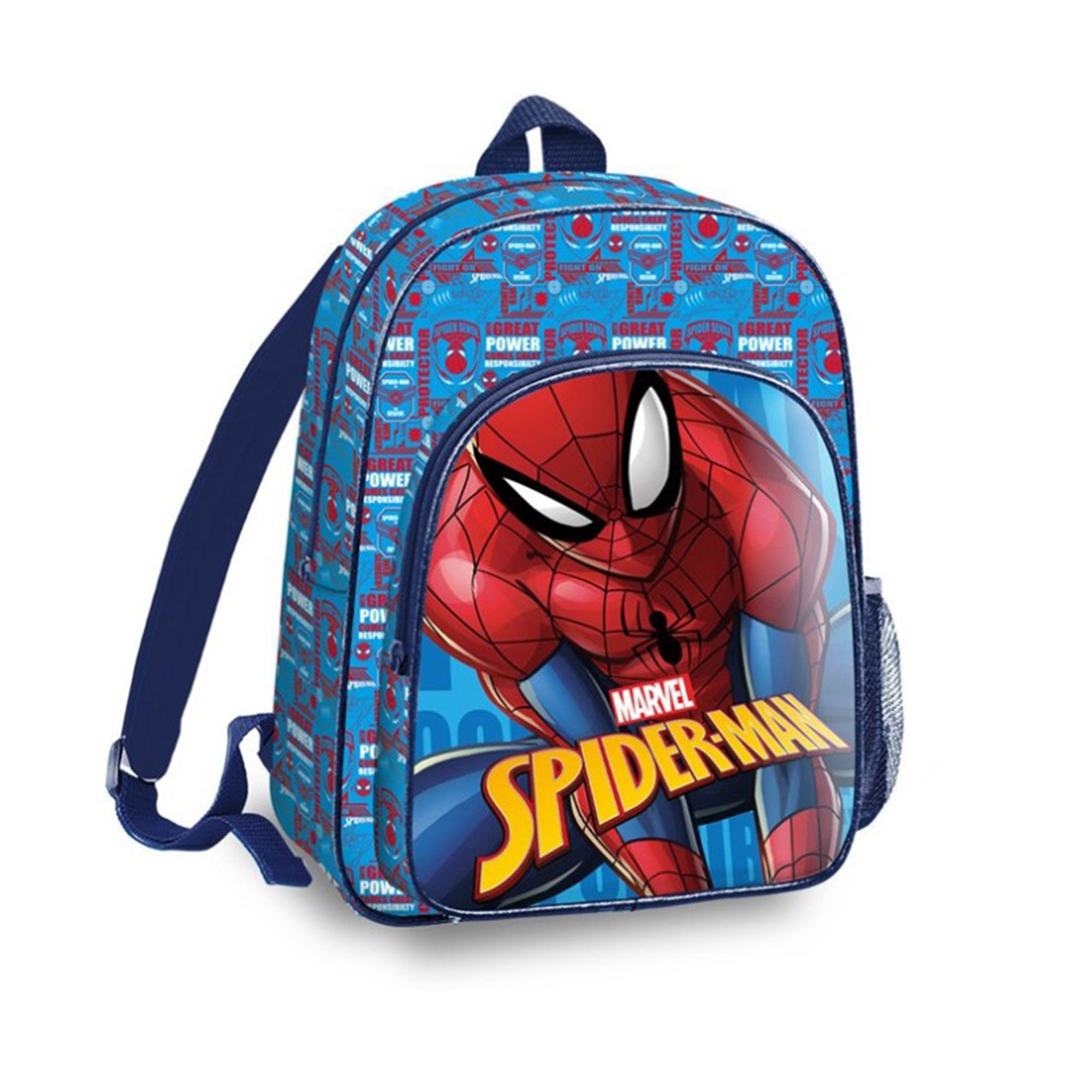 Zaino Marvel Spiderman zainetto ufficiale con bretelle bambini scuola 2050