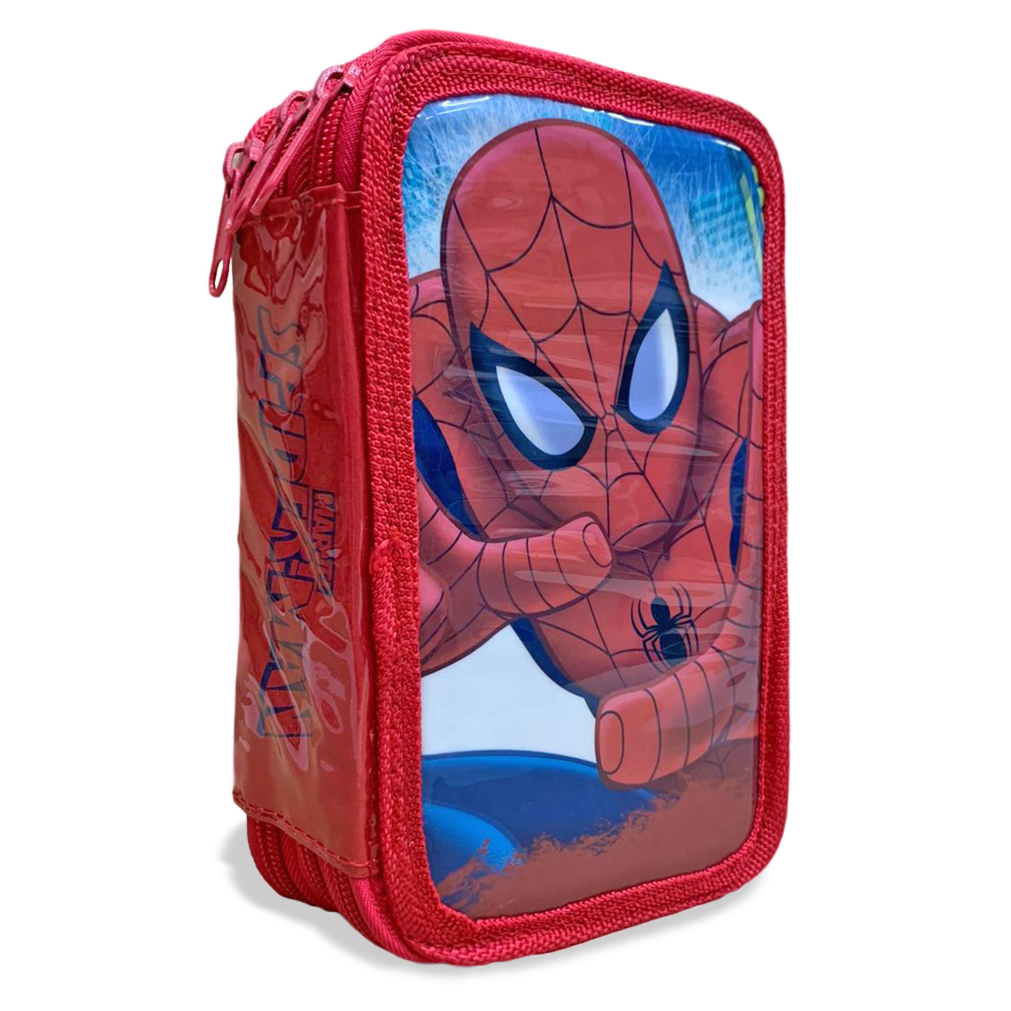 EO Astuccio Disney 3 Zip Spiderman