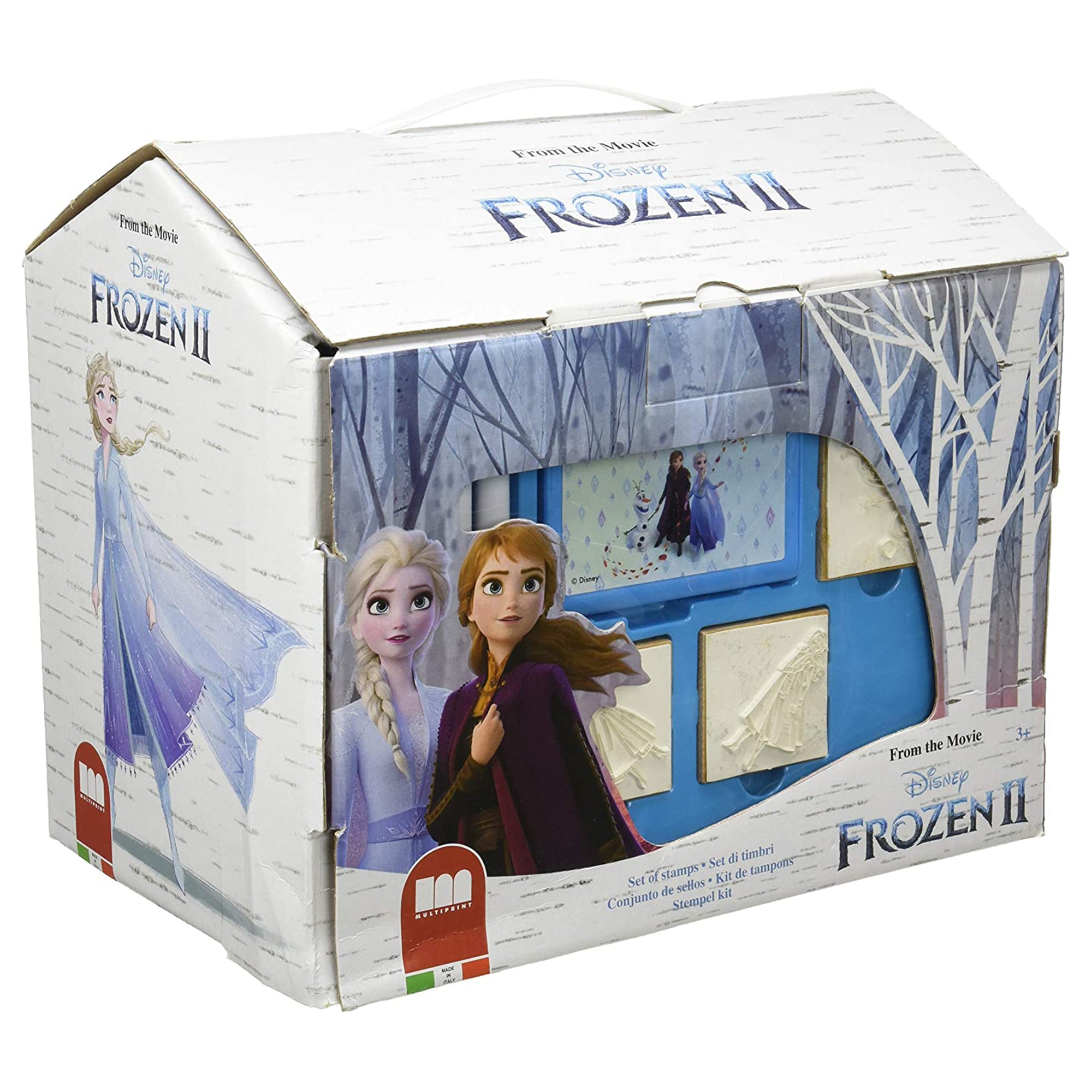 Set cancelleria casetta pennarelli Giotto bambini ufficiale Disney Frozen 2 3357