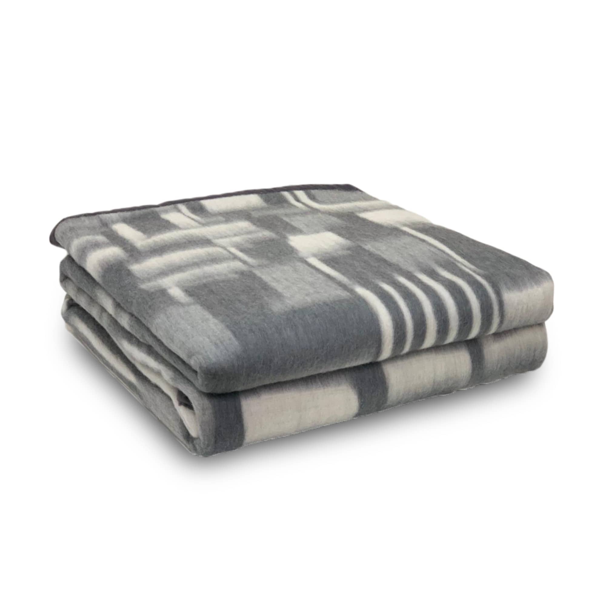 Coperta invernale in misto lana Boston Blankets matrimoniale letto 2 piazze 3642