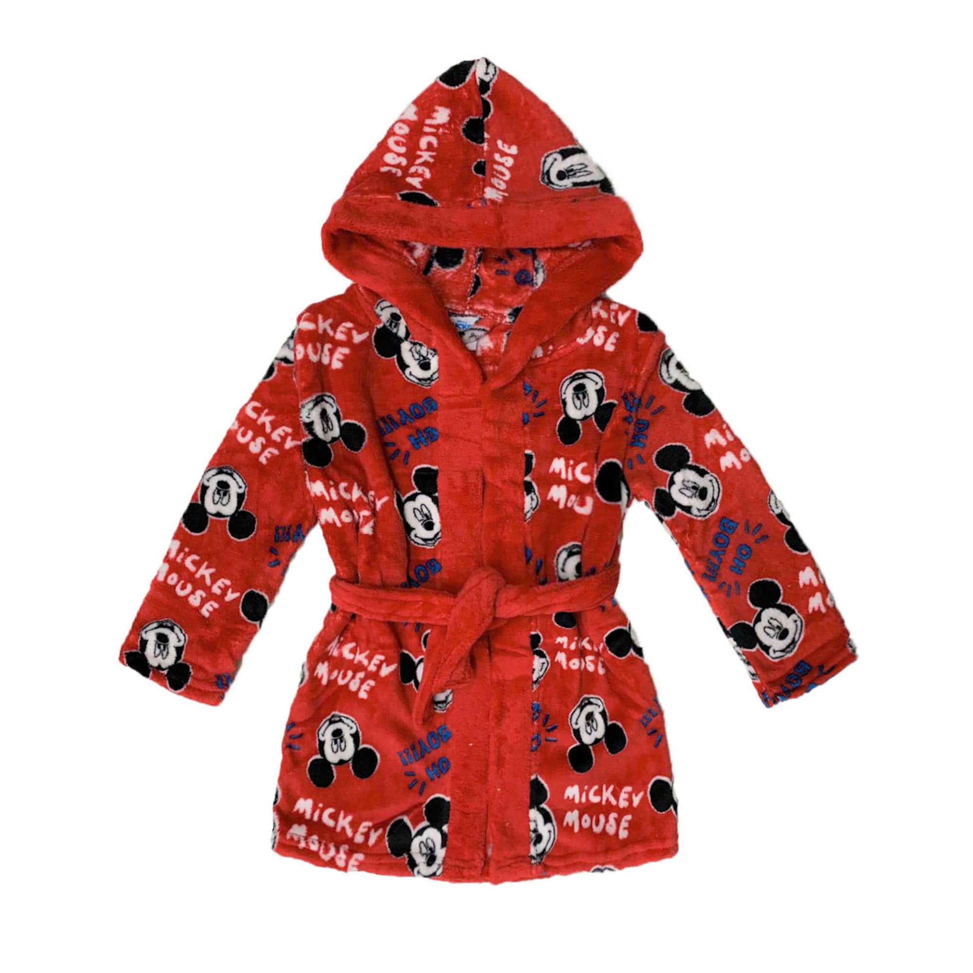 Vestaglia bambino Disney Mickey mouse in pile con cappuccio 3846