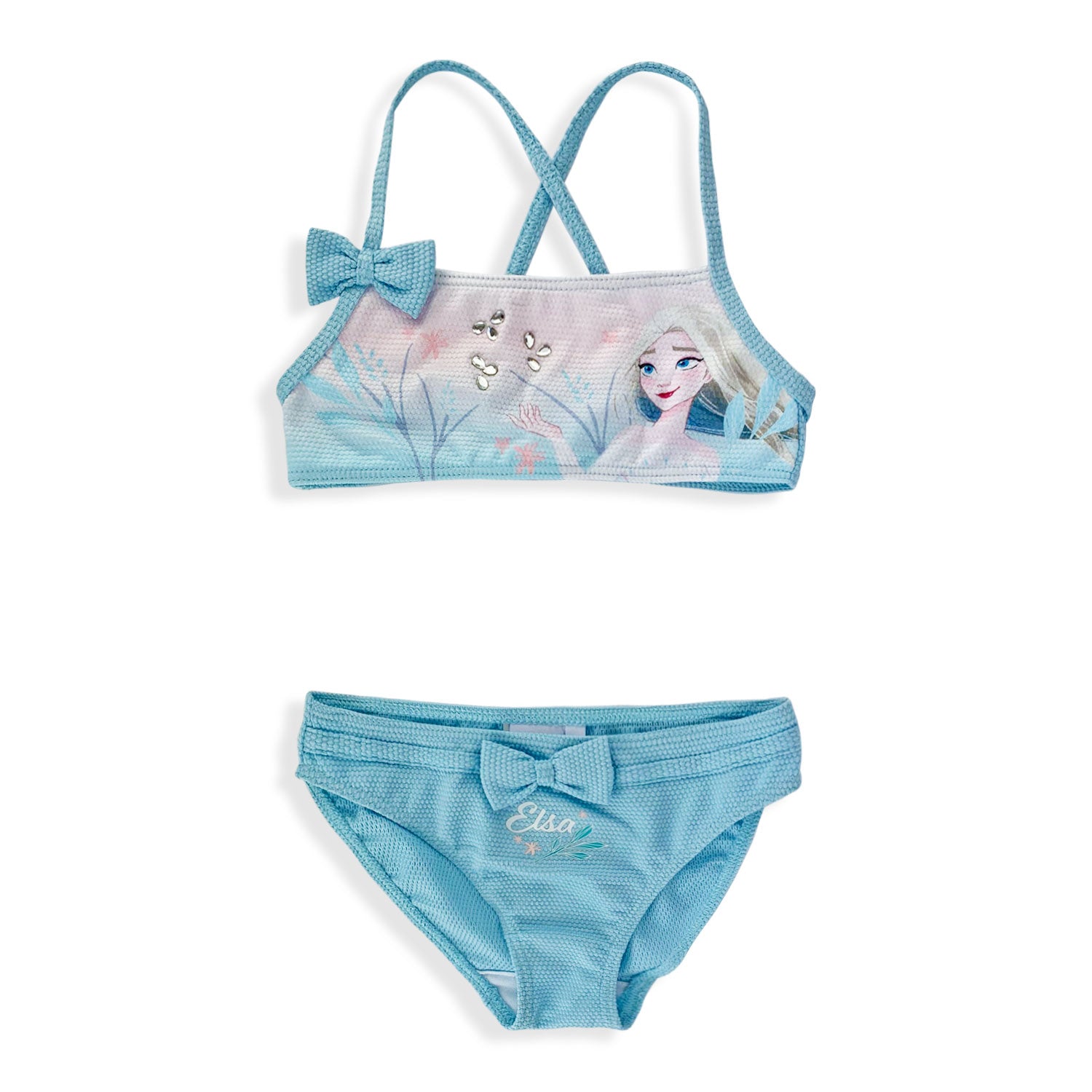 Costume 2 pezzi da mare Disney Frozen II ufficiale per bambina piscina 5344