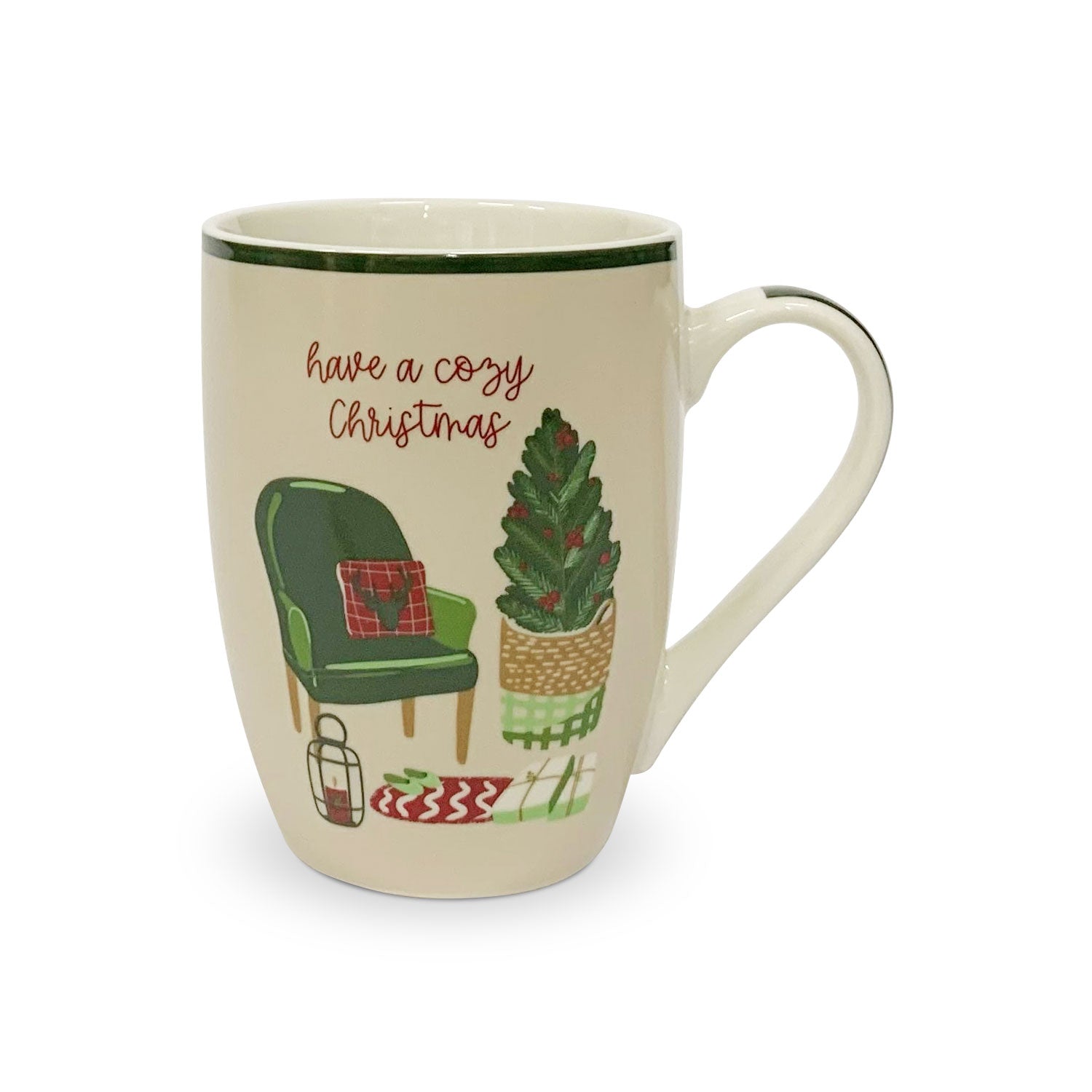 Tazza natalizia Nuvole di Stoffa Mug Decoro Idea regalo Natale 350ml 5739