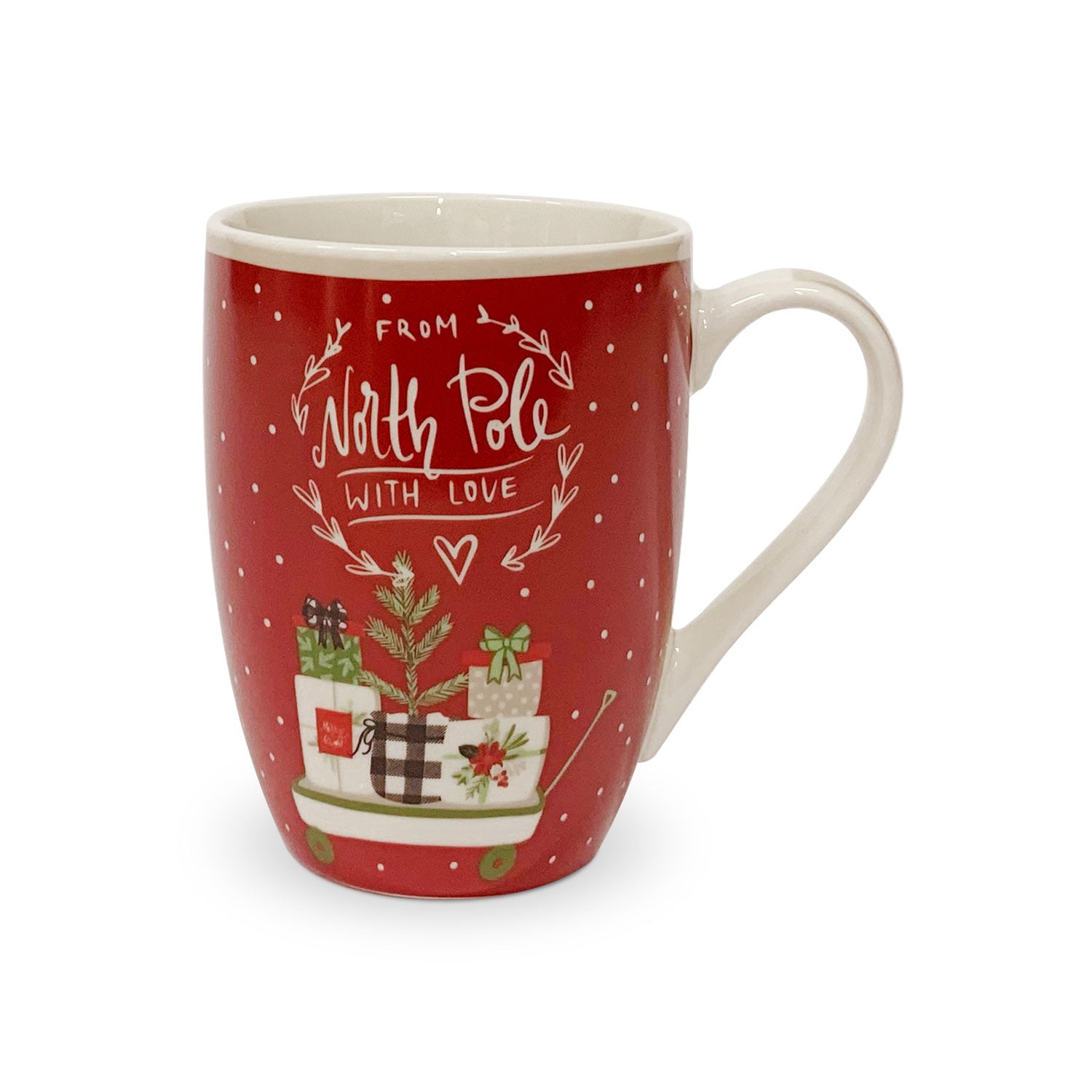 Tazza natalizia Nuvole di Stoffa Mug Decoro Idea regalo Natale 350ml 5741