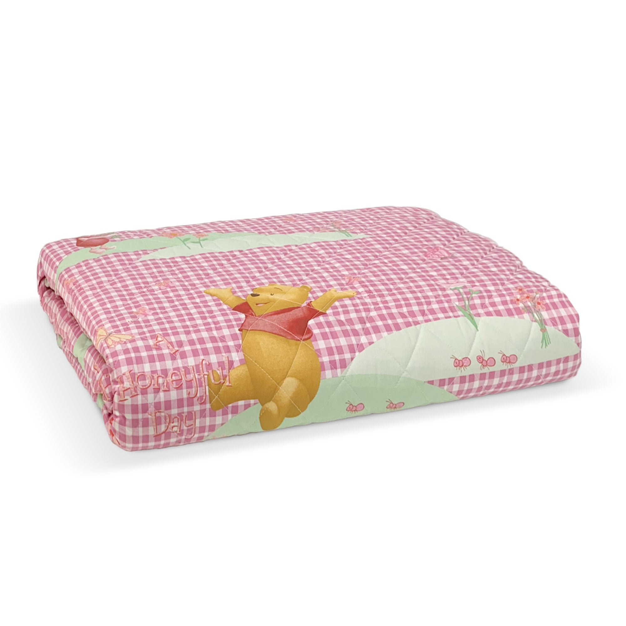 Copriletto trapuntato Disney Winnie the Pooh Caleffi 1 posto e mezzo cotone 5949