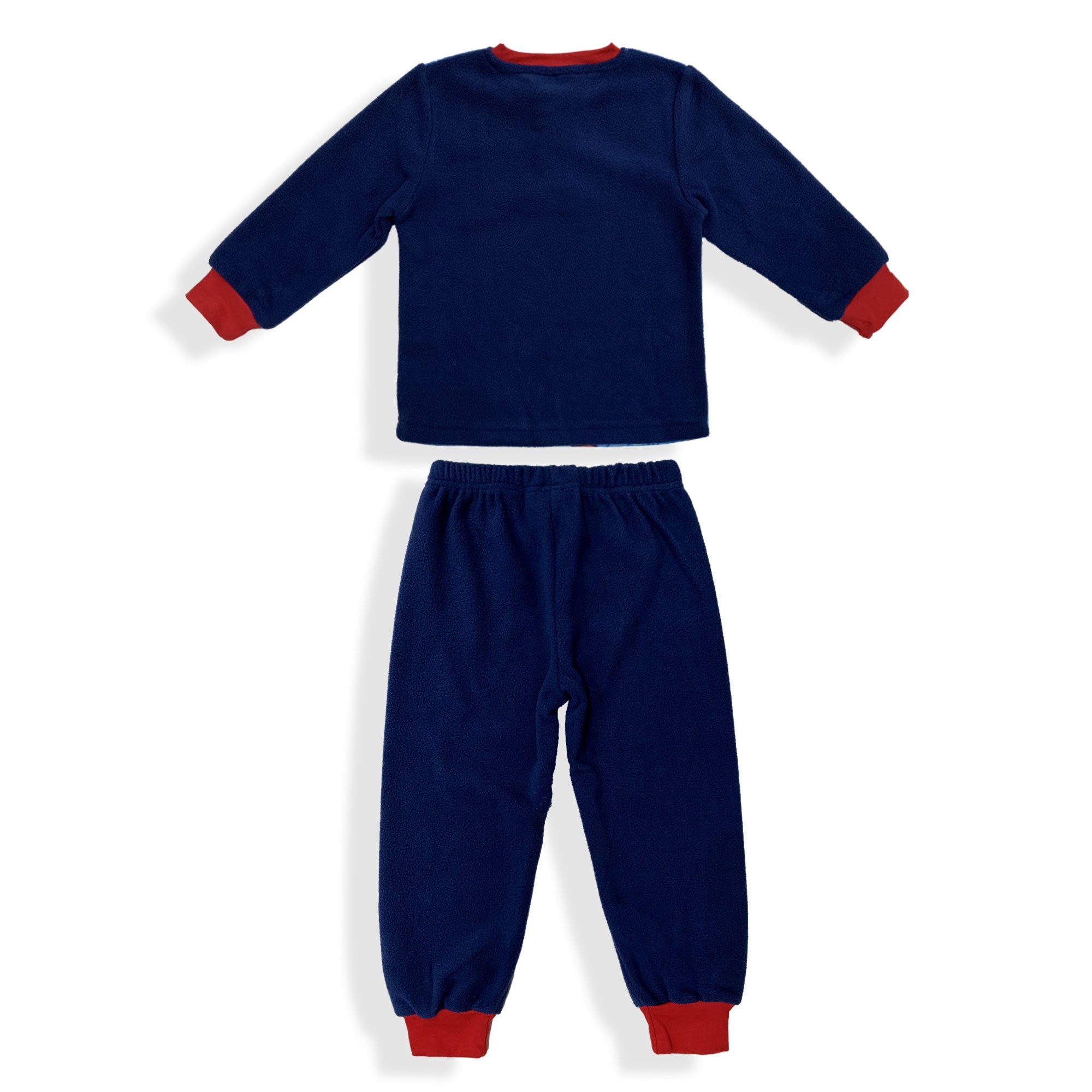 Pigiama Marvel Spiderman lungo ufficiale maniche lunghe in pile bambino 5955