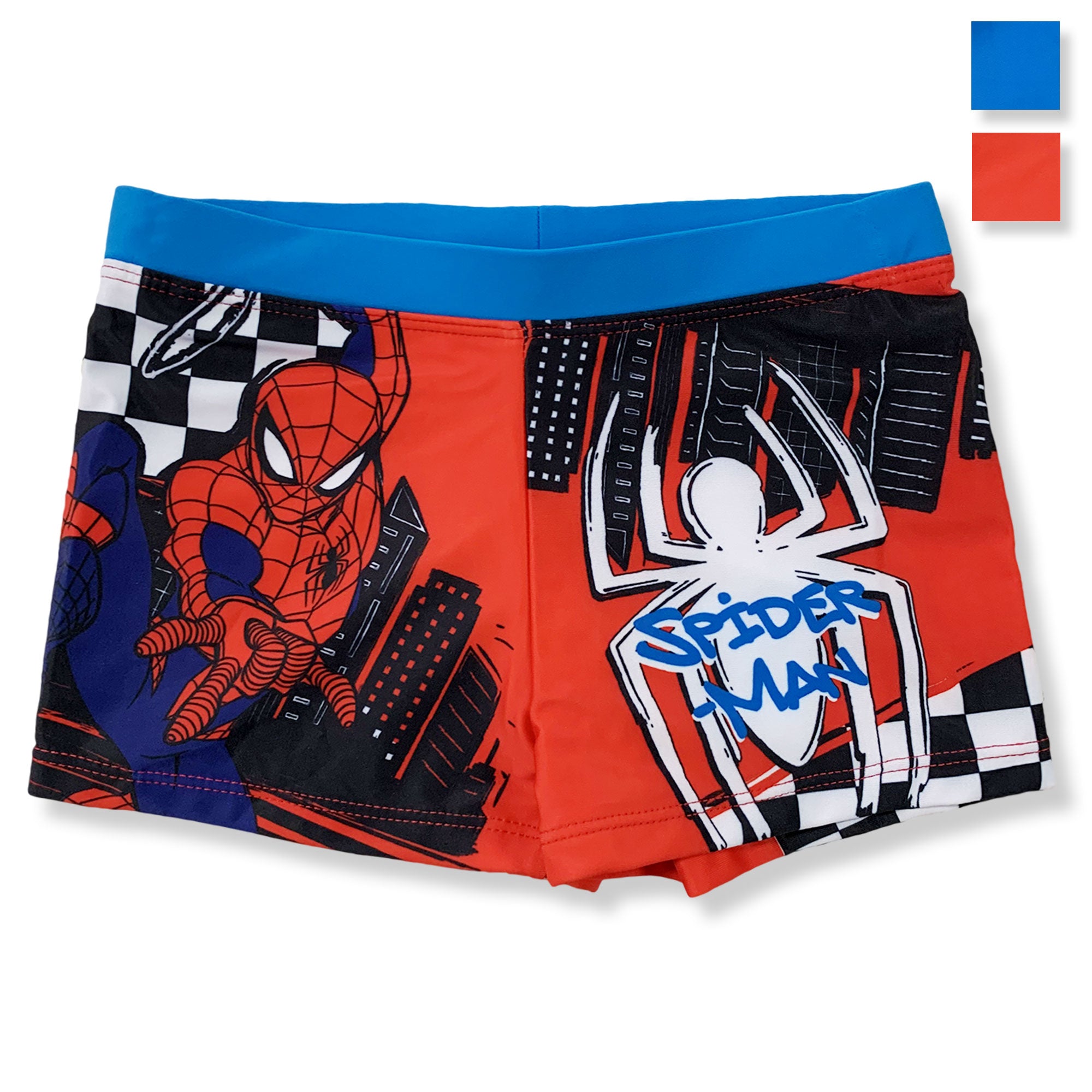 Costume da bagno per bambino Marvel Spiderman pantaloncino boxer mare bimbo 6142