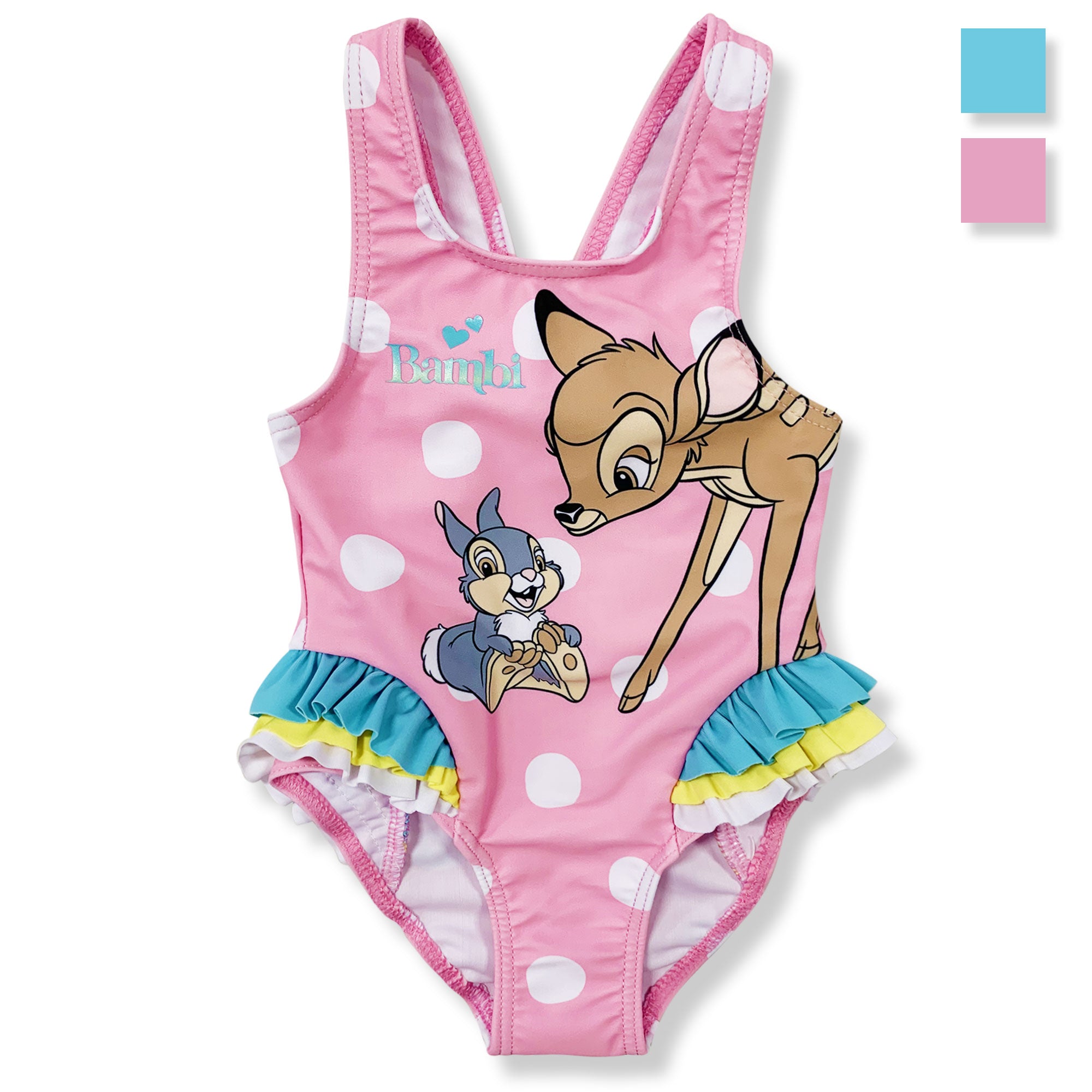 Costume da bagno per neonato bambina Disney Bambi un pezzo per bimba 6149