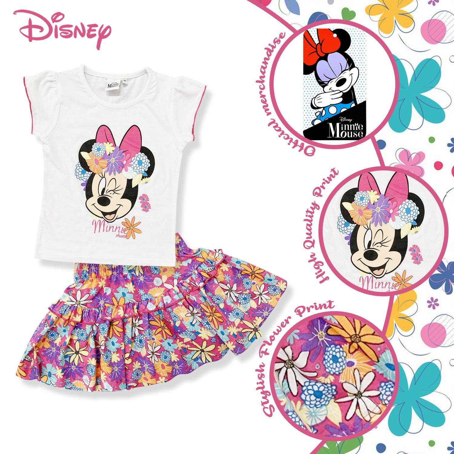 Gonna on sale minnie bambina