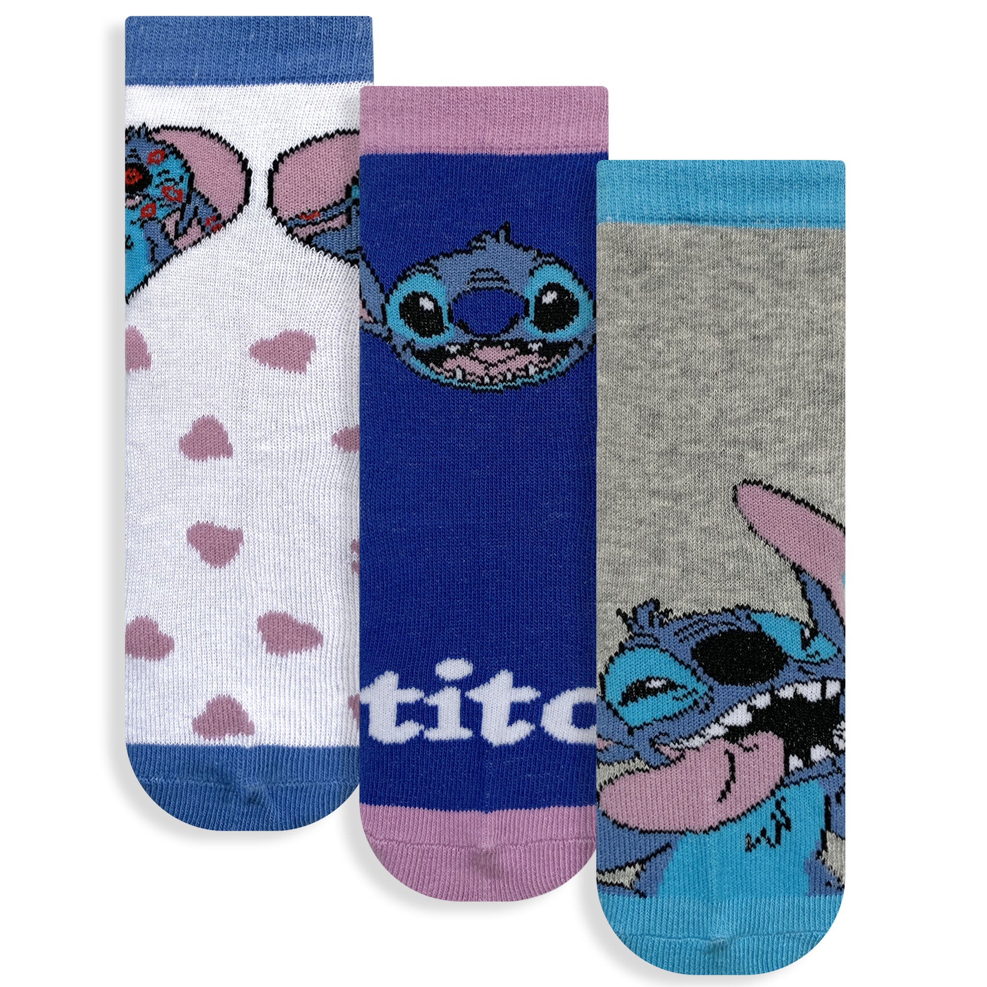 Calzini bambina Disney Lilo e Stitch set 3 paia in cotone 6221