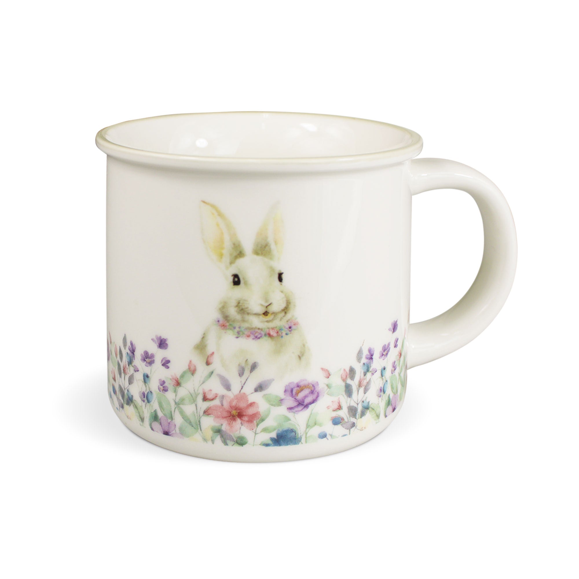 Tazza pasquale Nuvole di Stoffa Mug in porcellana Decoro Pasqua Bunny 335ml 6643