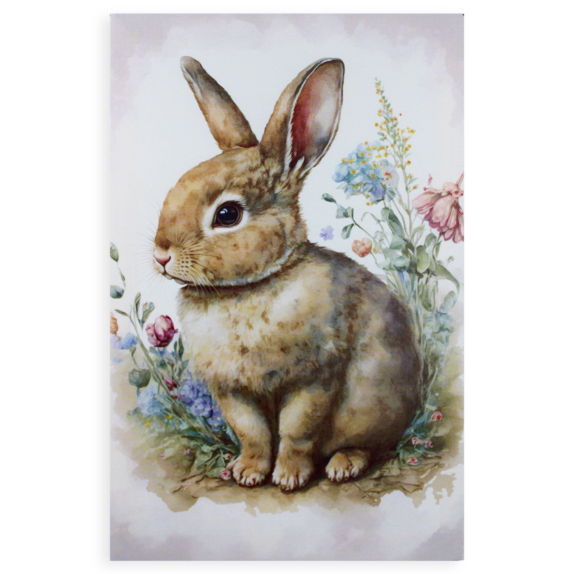 Quadro pasquale da appendere Decorazione Pasqua Nuvole di Stoffa Bunny 6651