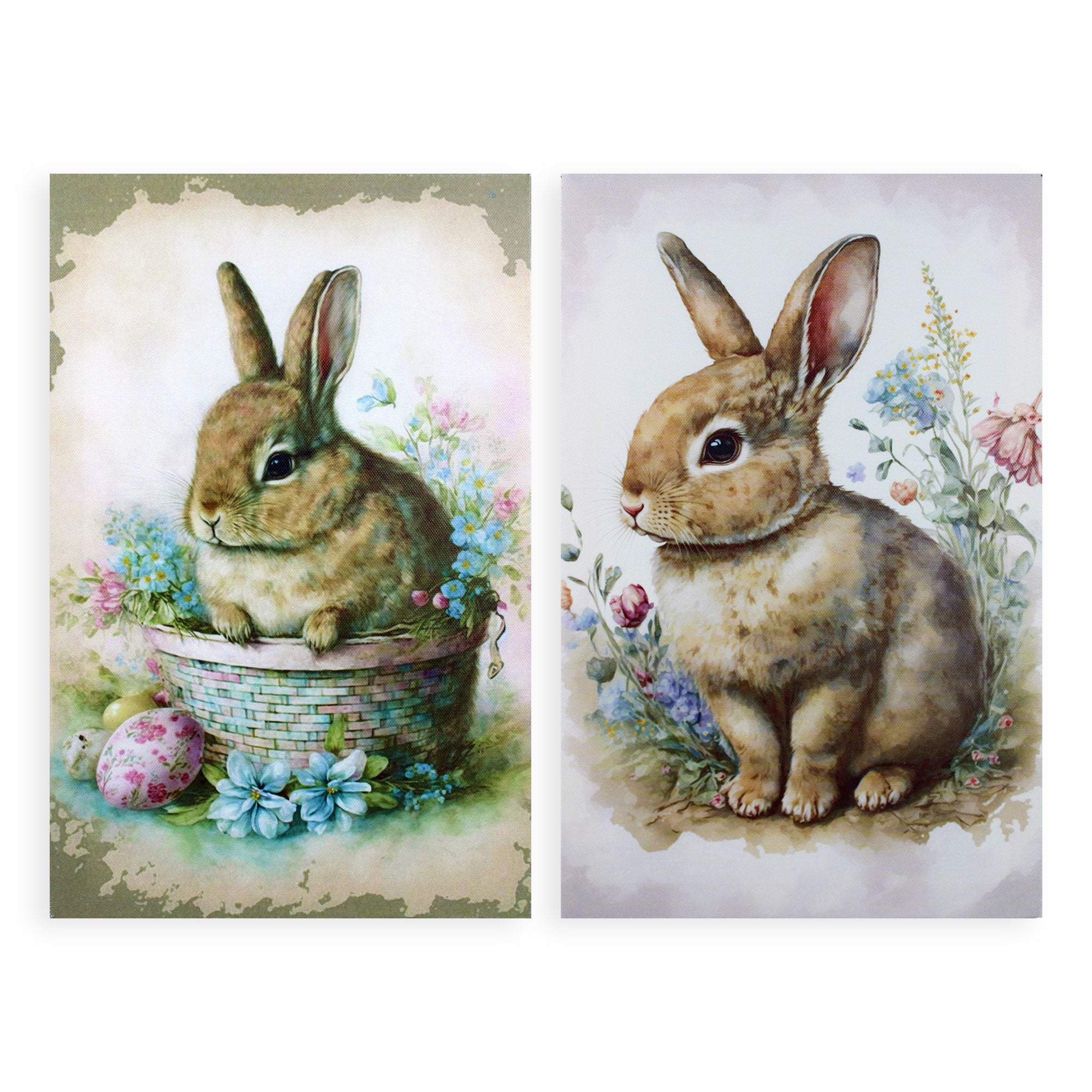 Quadri pasquali da appendere Decorazione Pasqua Nuvole di Stoffa Bunny 6652