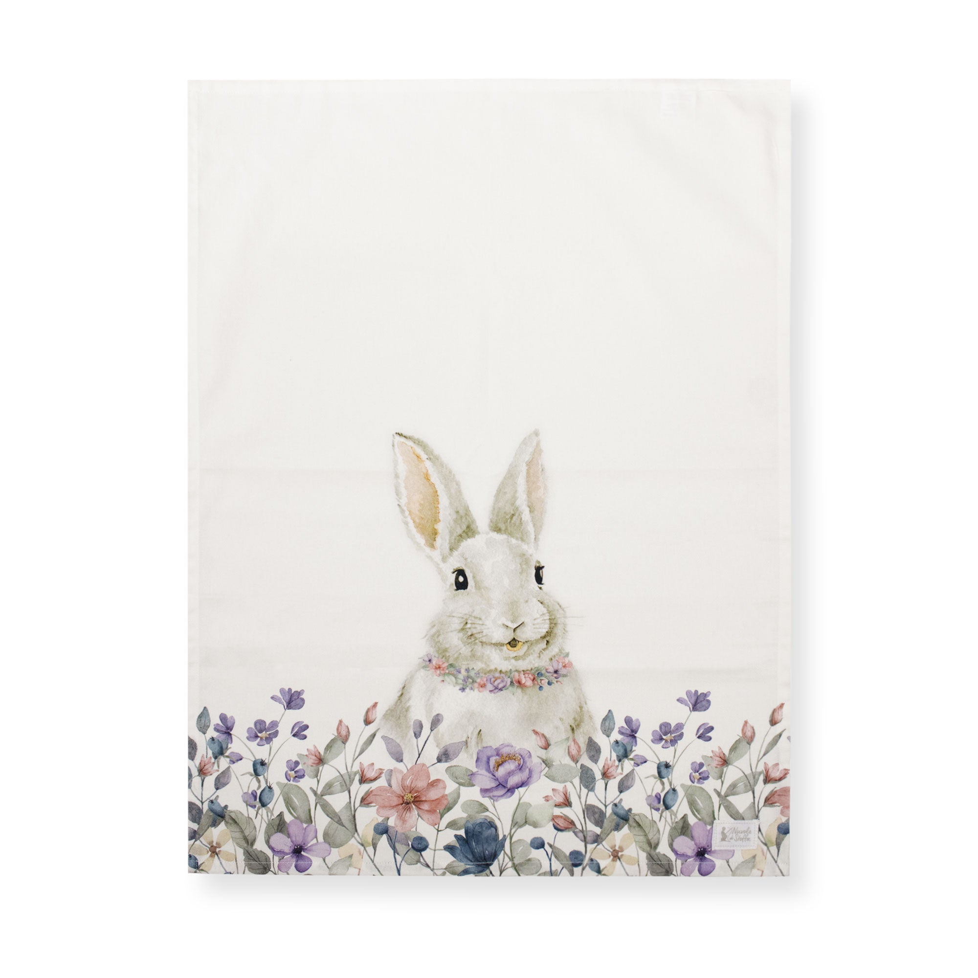 Strofinaccio pasquale Nuvole di Stoffa Bunny in cotone Decoro Pasqua 6697