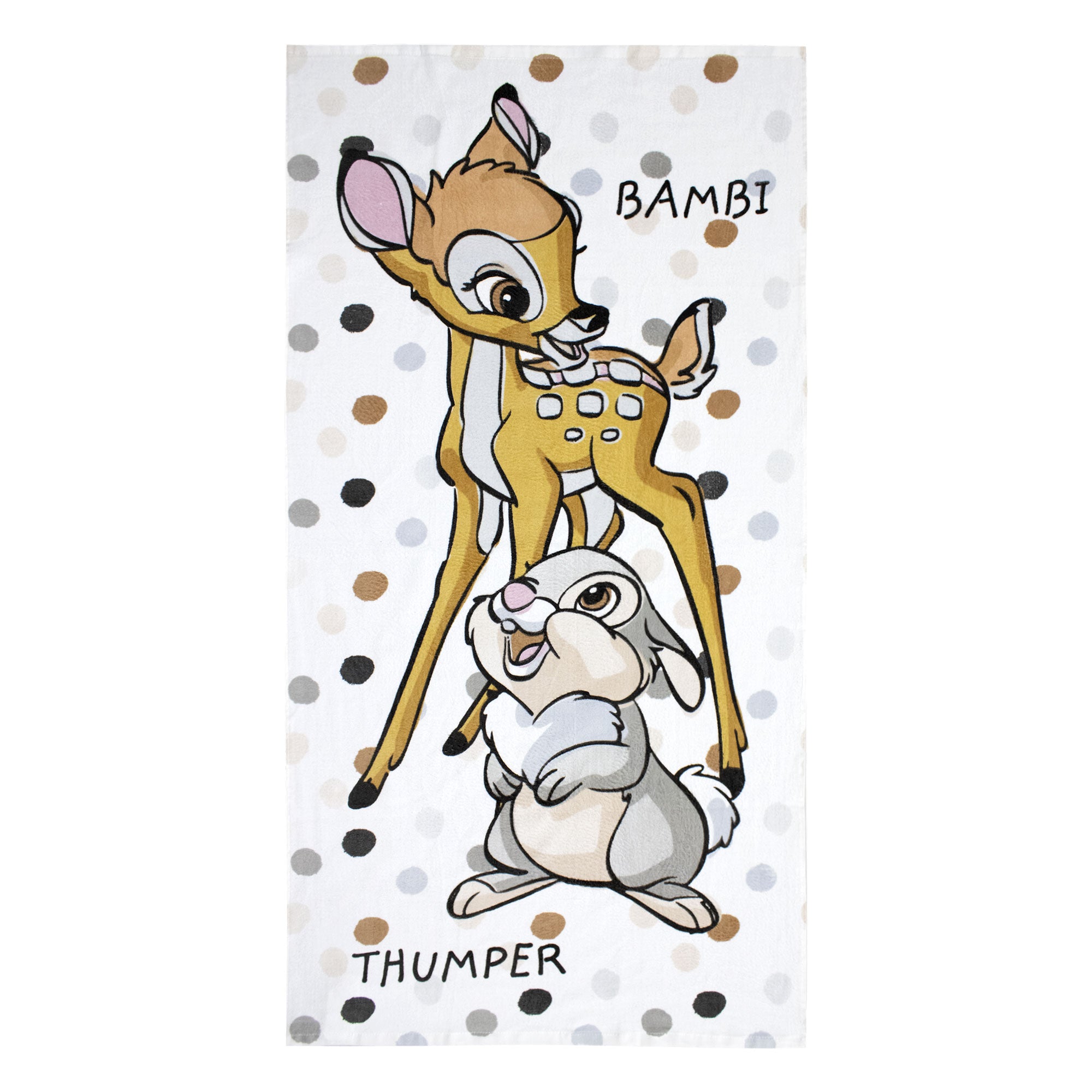 Telo mare Disney Bambi in cotone 70x140cm asciugamano piscina 6810