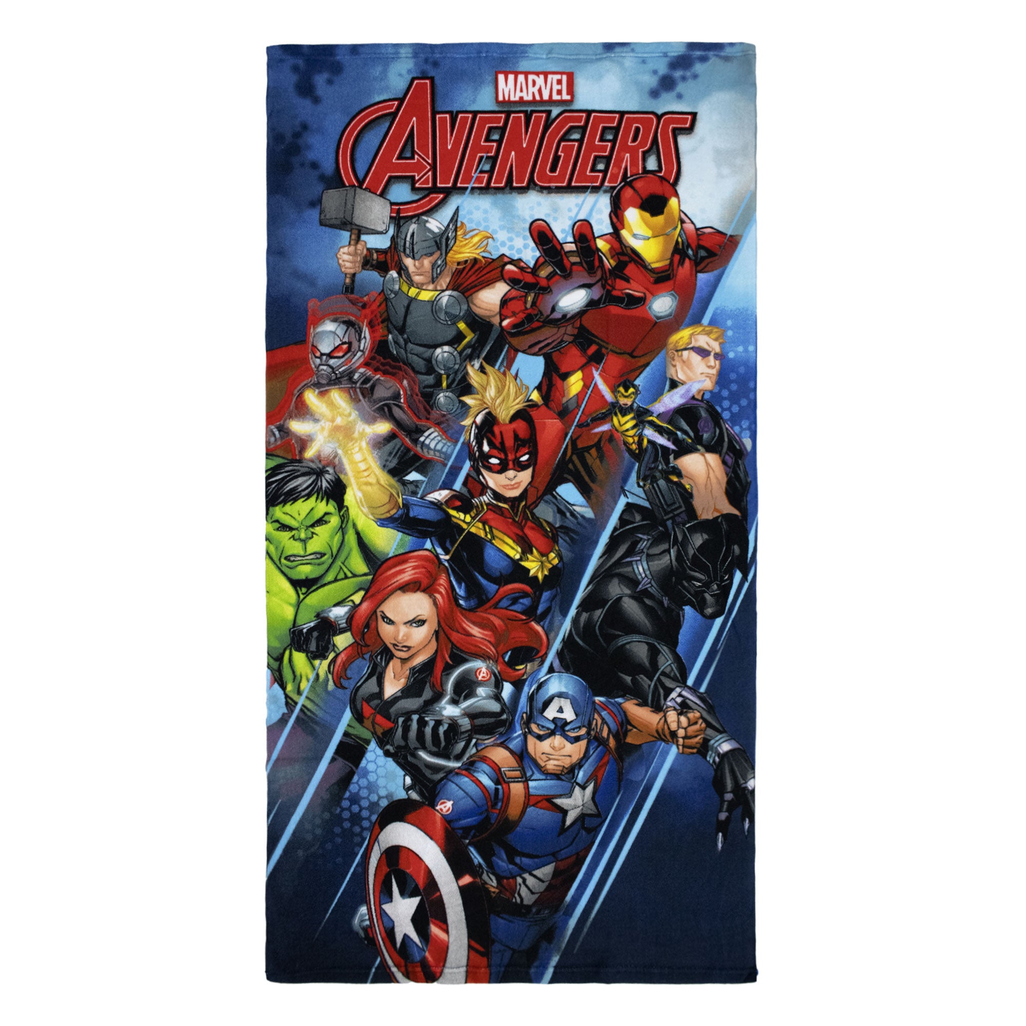 Telo mare Marvel Avengers in microfibra 70x137cm asciugamano piscina 6816