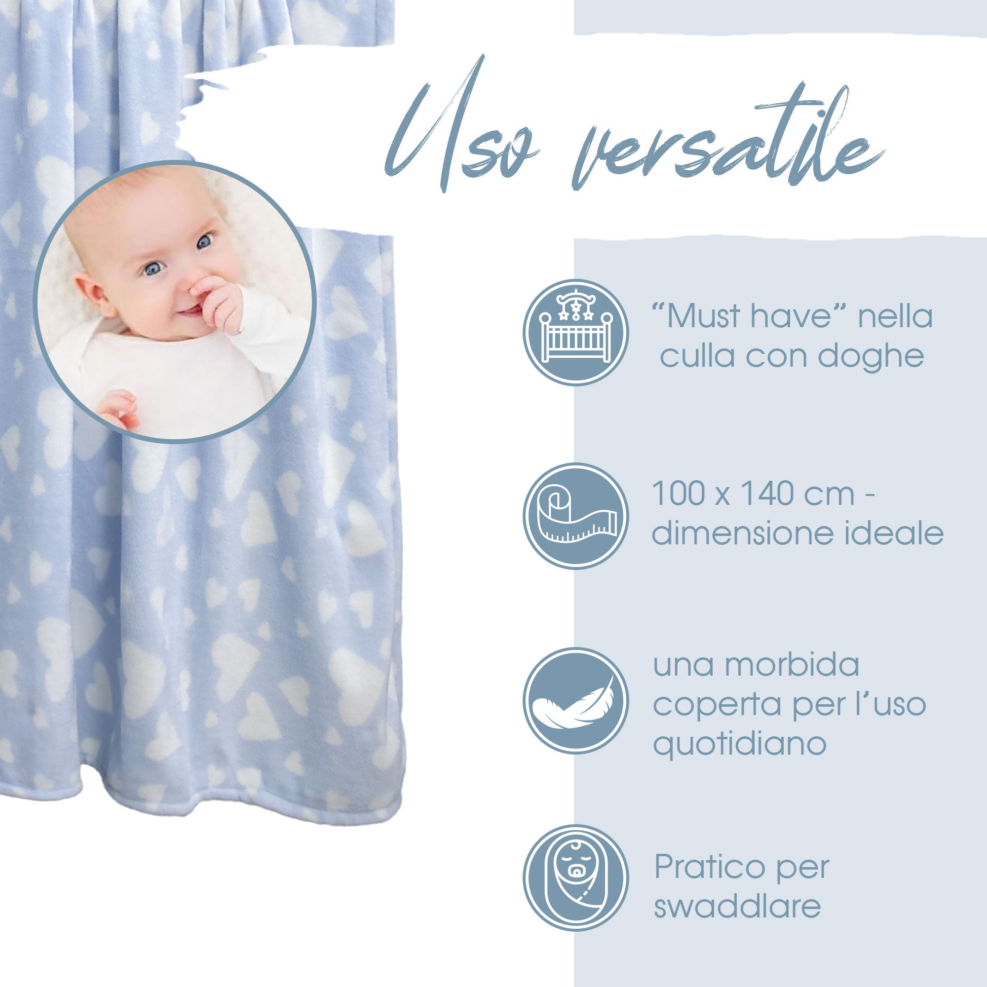 Newborn Cot Blanket Cot printed fleece blanket 100x140cm children 6584