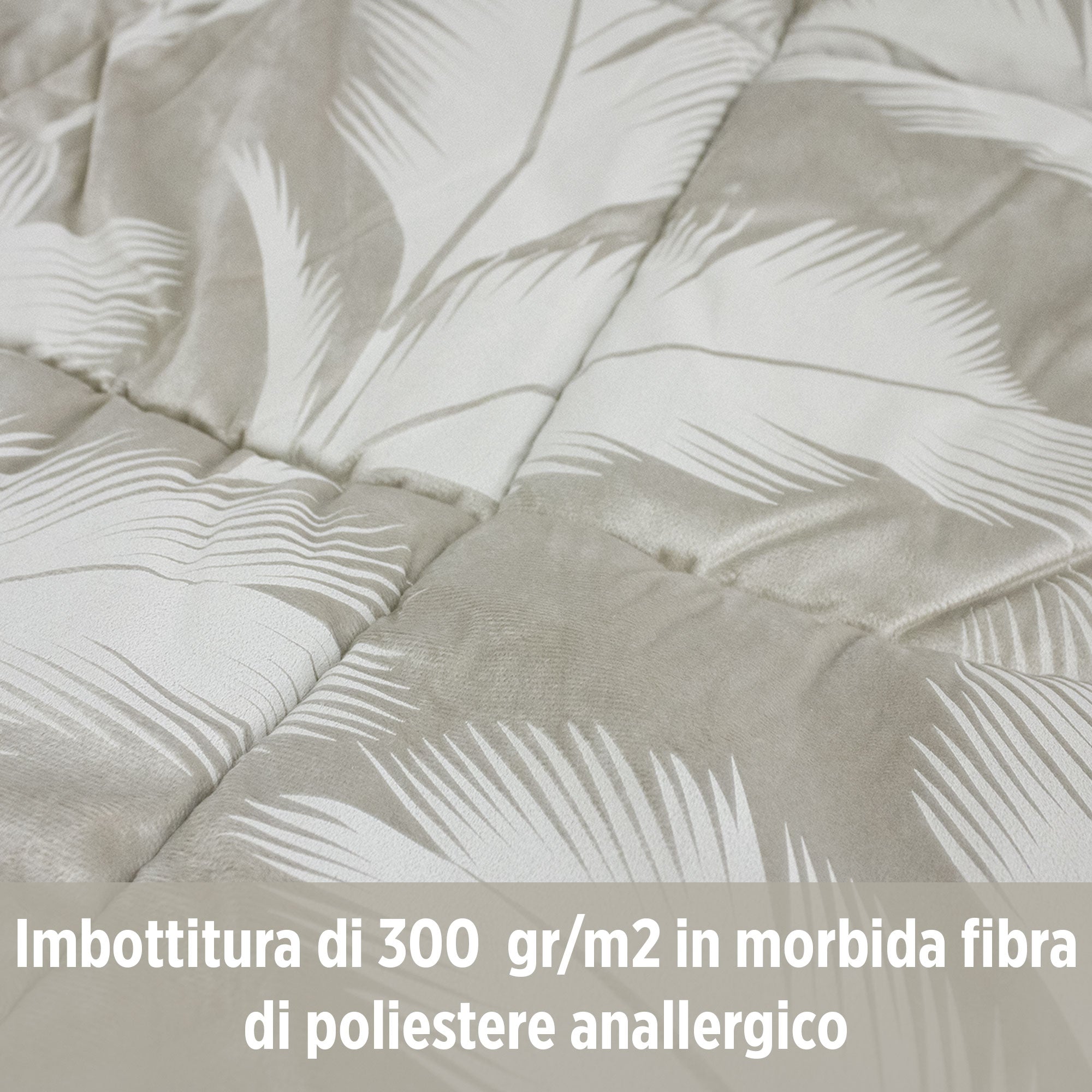 Trapunta invernale matrimoniale in velluto Jacquard con cuscino arredo 6857