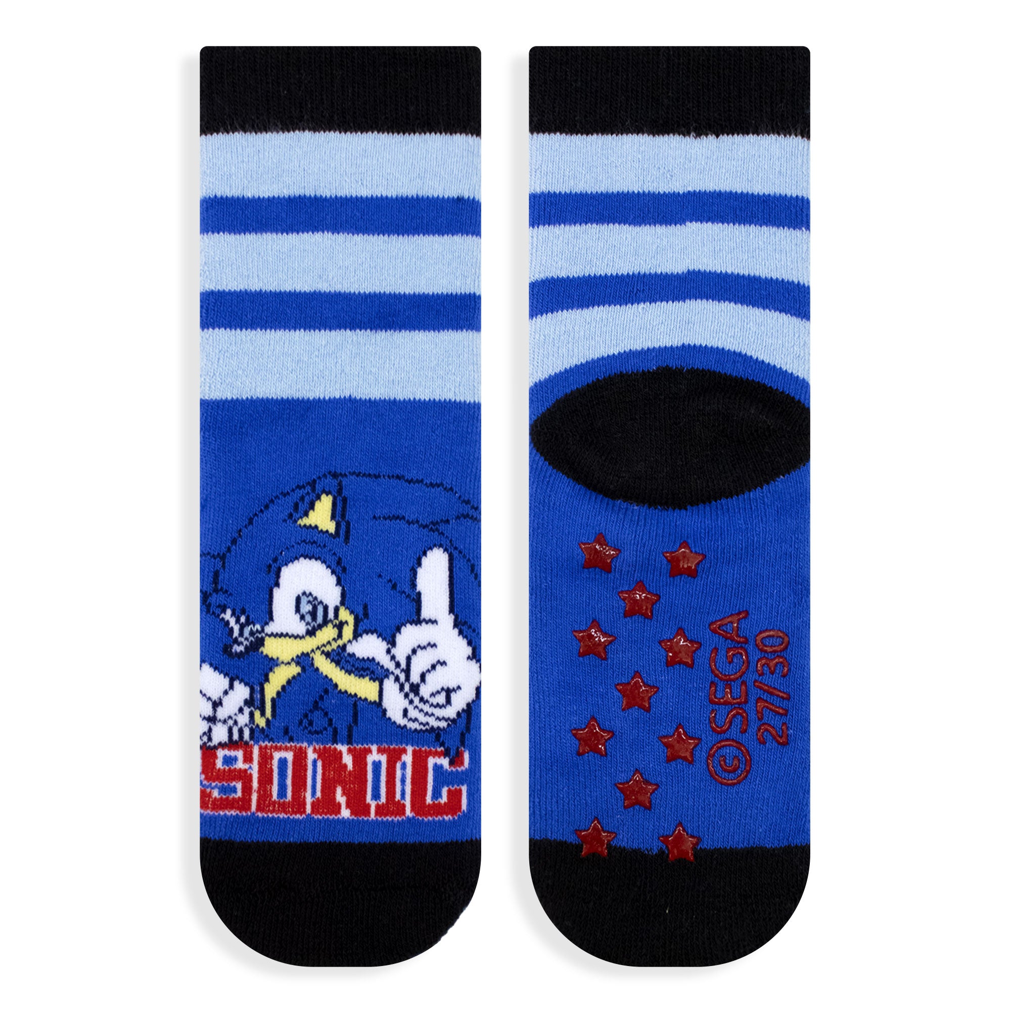 Calzini antiscivolo bambino Sonic The Hedgehog in spugna cotone invernale 6876