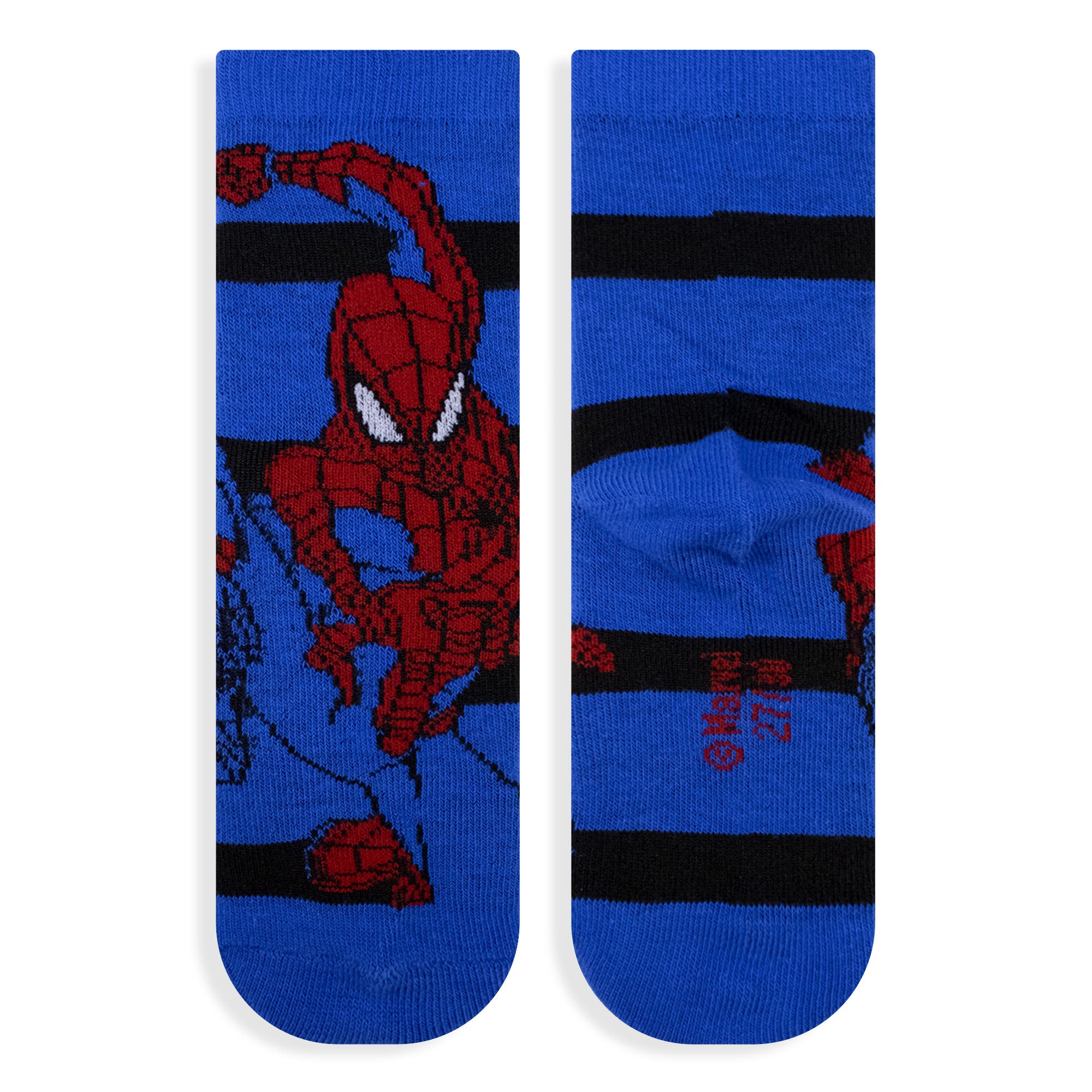 Calzini per bambino Spiderman set 3 paia in caldo cotone 6881