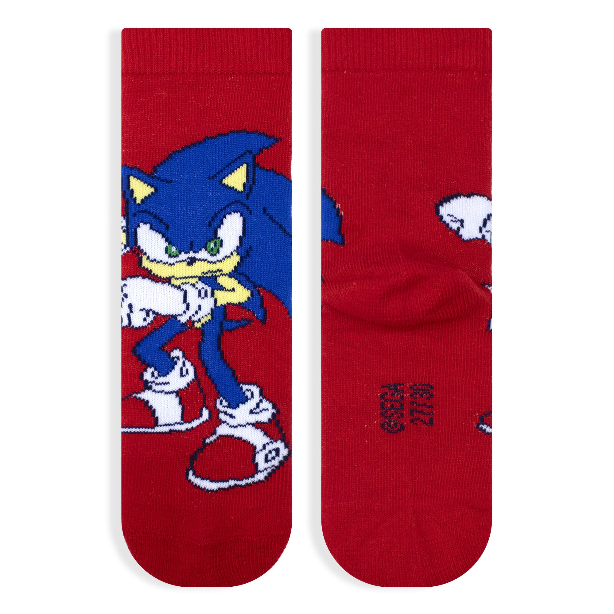 Calzini per bambino Sonic The Hedgehog set 3 paia in caldo cotone 6882