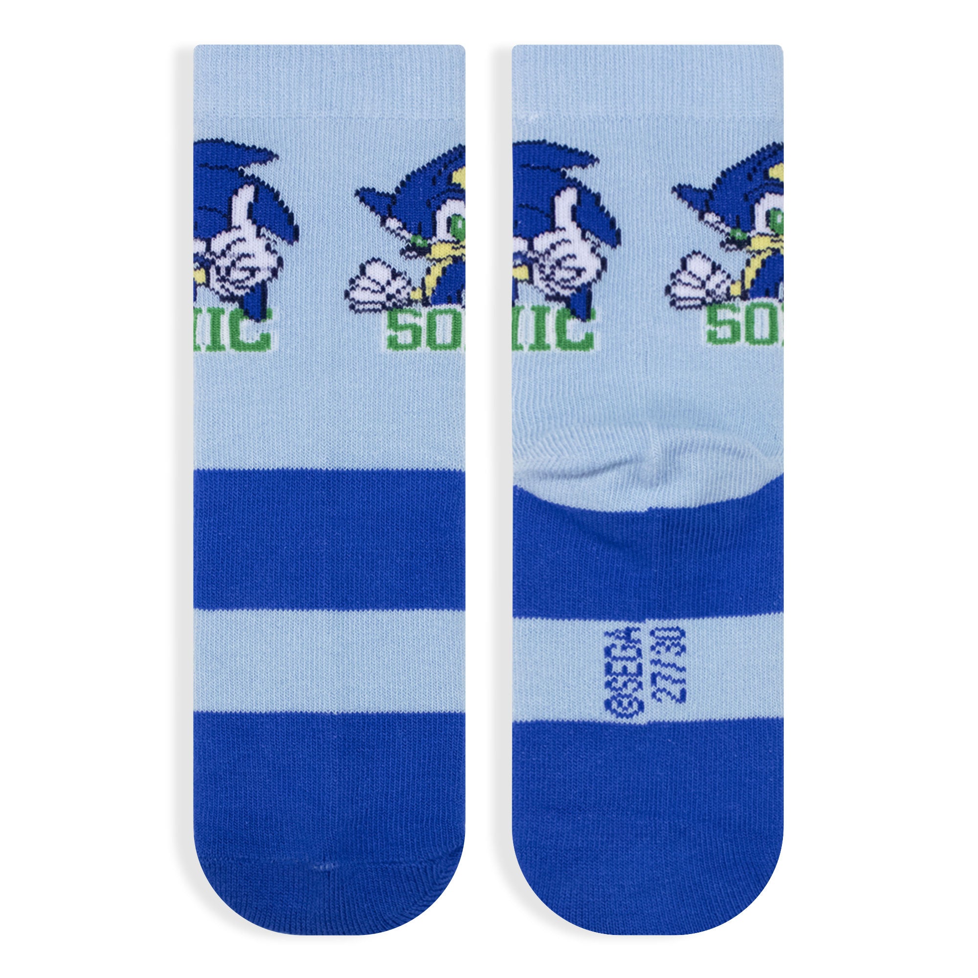 Calzini per bambino Sonic The Hedgehog set 3 paia in caldo cotone 6882