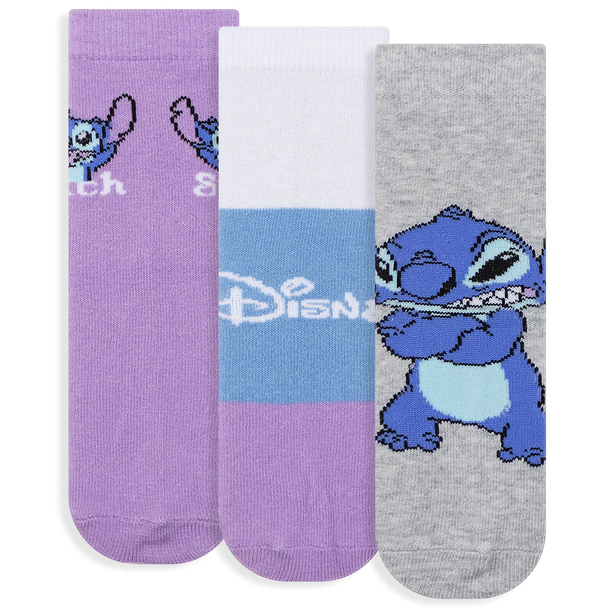 Calzini bambina Disney Lilo e Stitch set 3 paia in cotone 6967