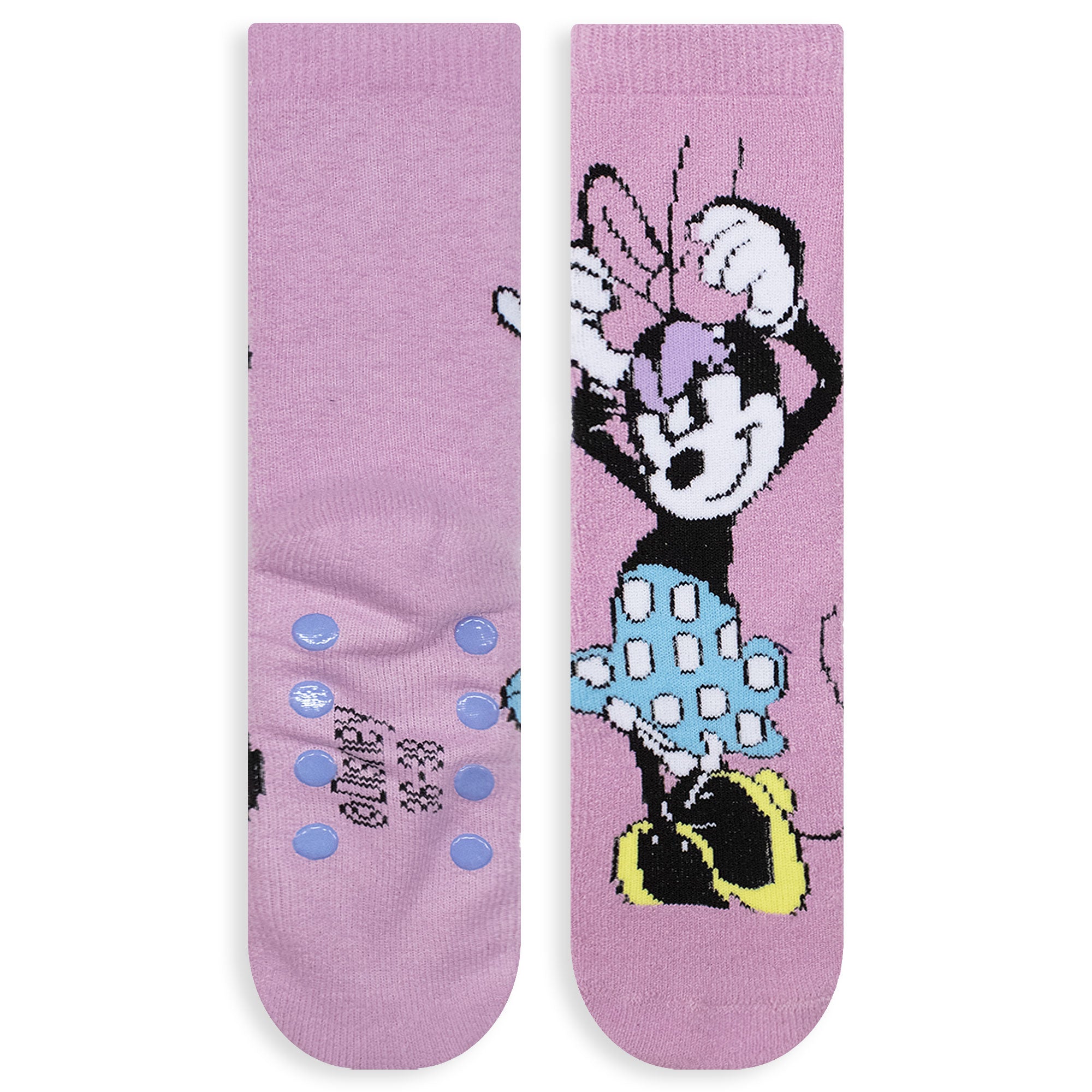 Calzini Disney Minnie Mouse antiscivolo per donna ragazza invernali 6968