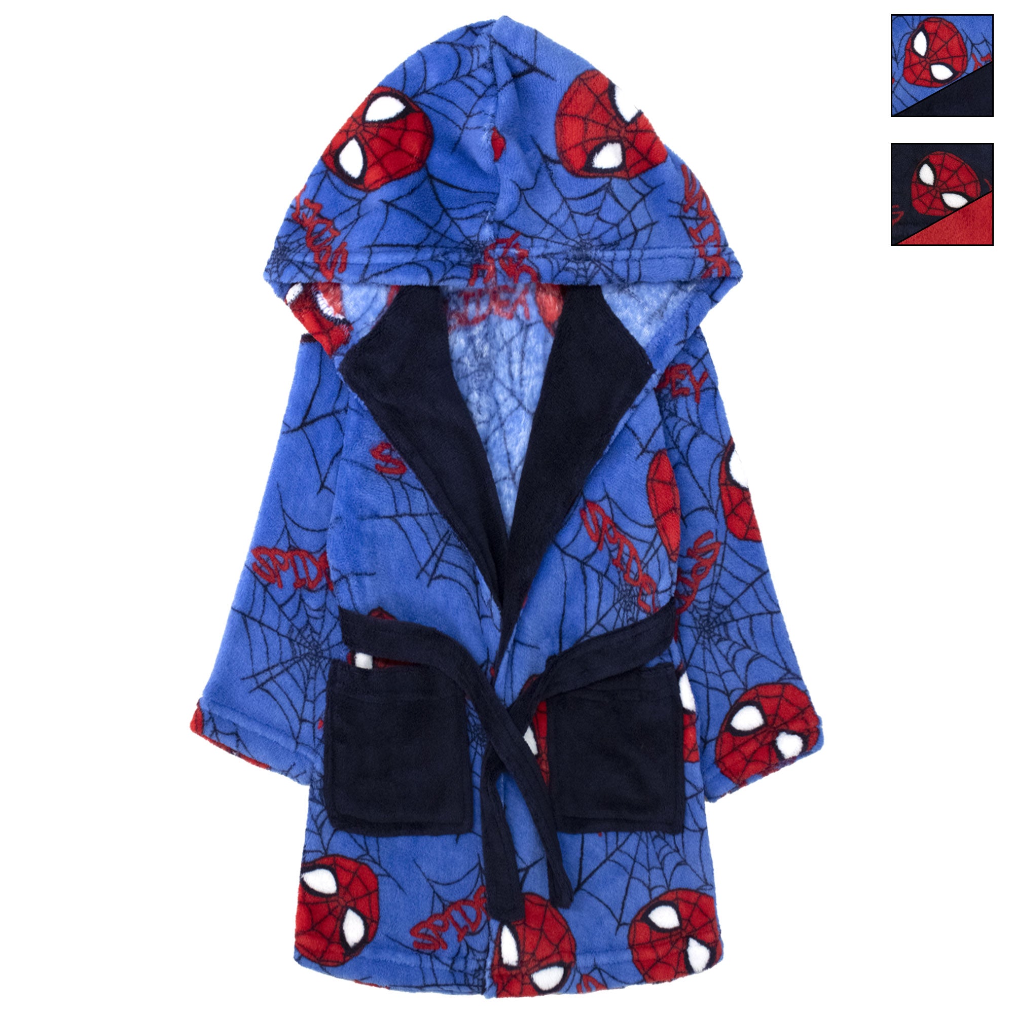 Vestaglia Marvel Spiderman in pile invernale per bambino 6994