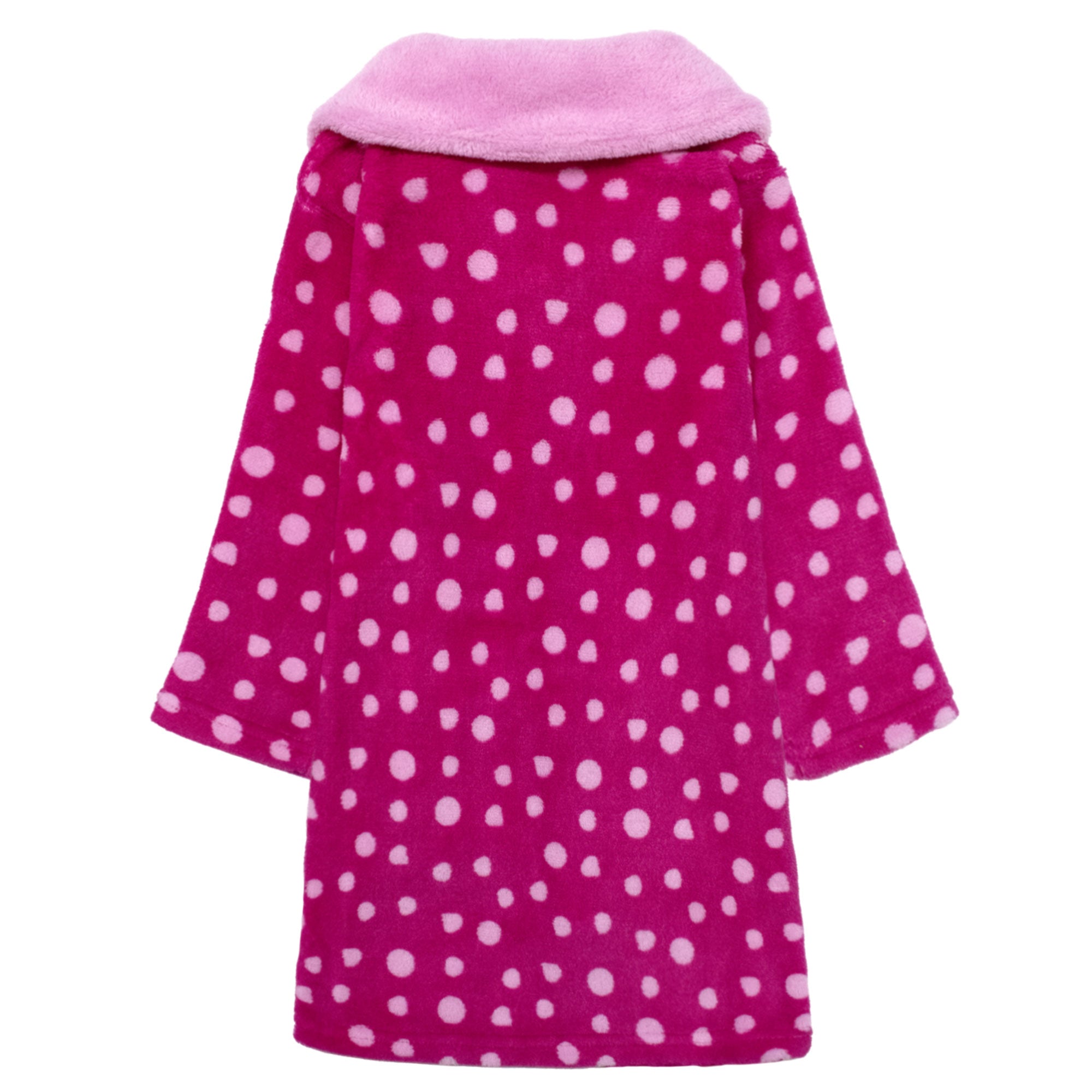 Vestaglia Disney Minnie Mouse in pile invernale per bambina pois 6996