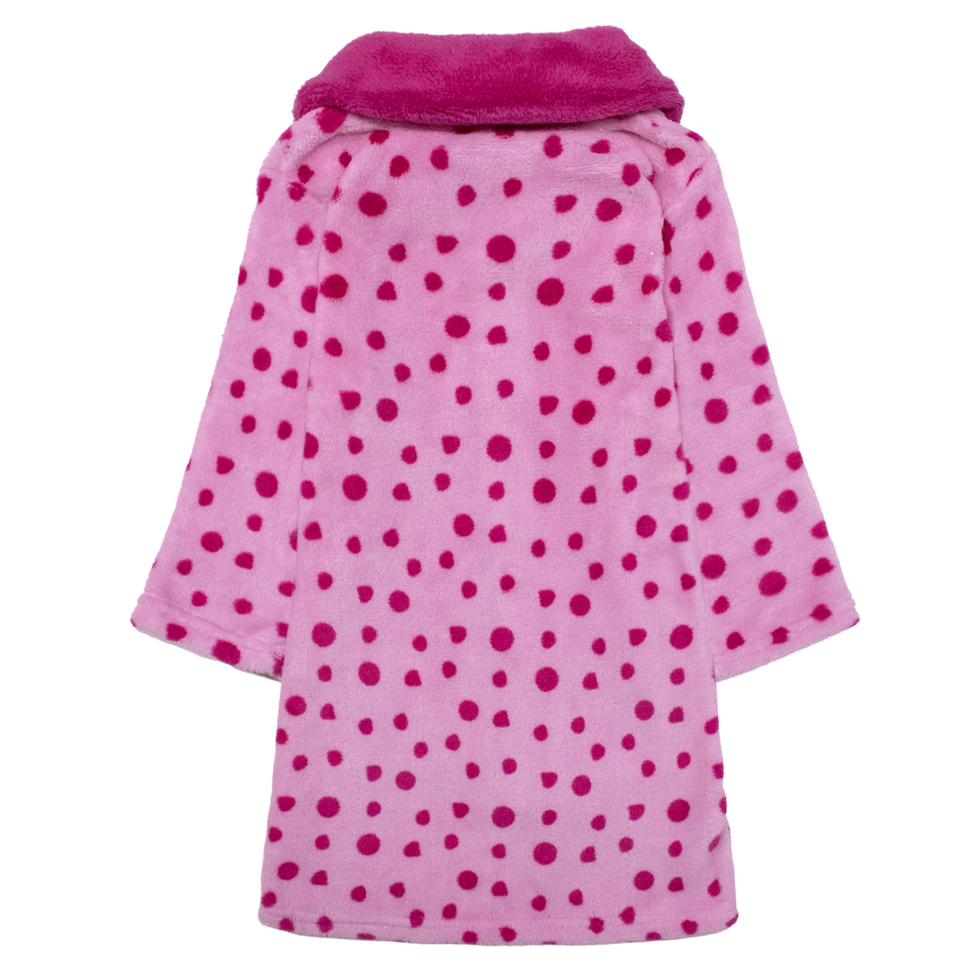 Vestaglia Disney Minnie Mouse in pile invernale per bambina pois 6996