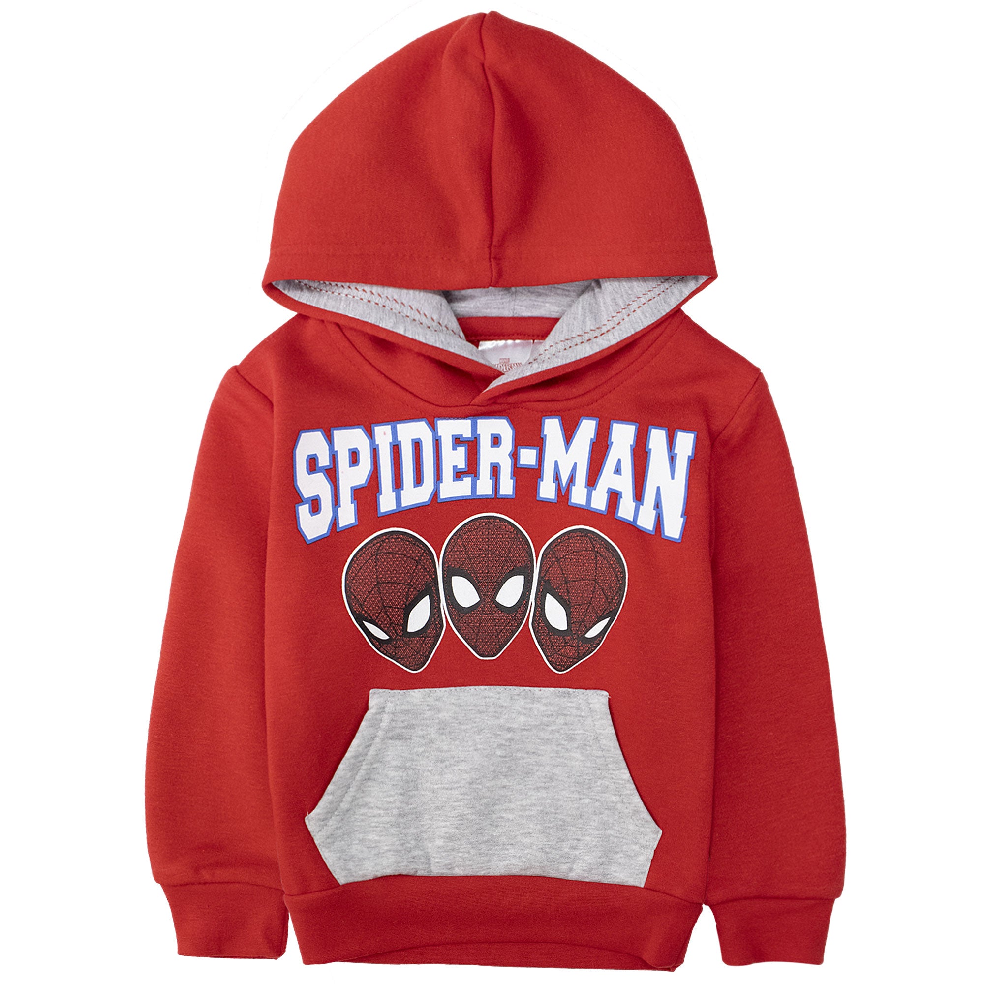 Felpa Marvel Spiderman per bambino con cappuccio a maniche lunghe bimbo 6998