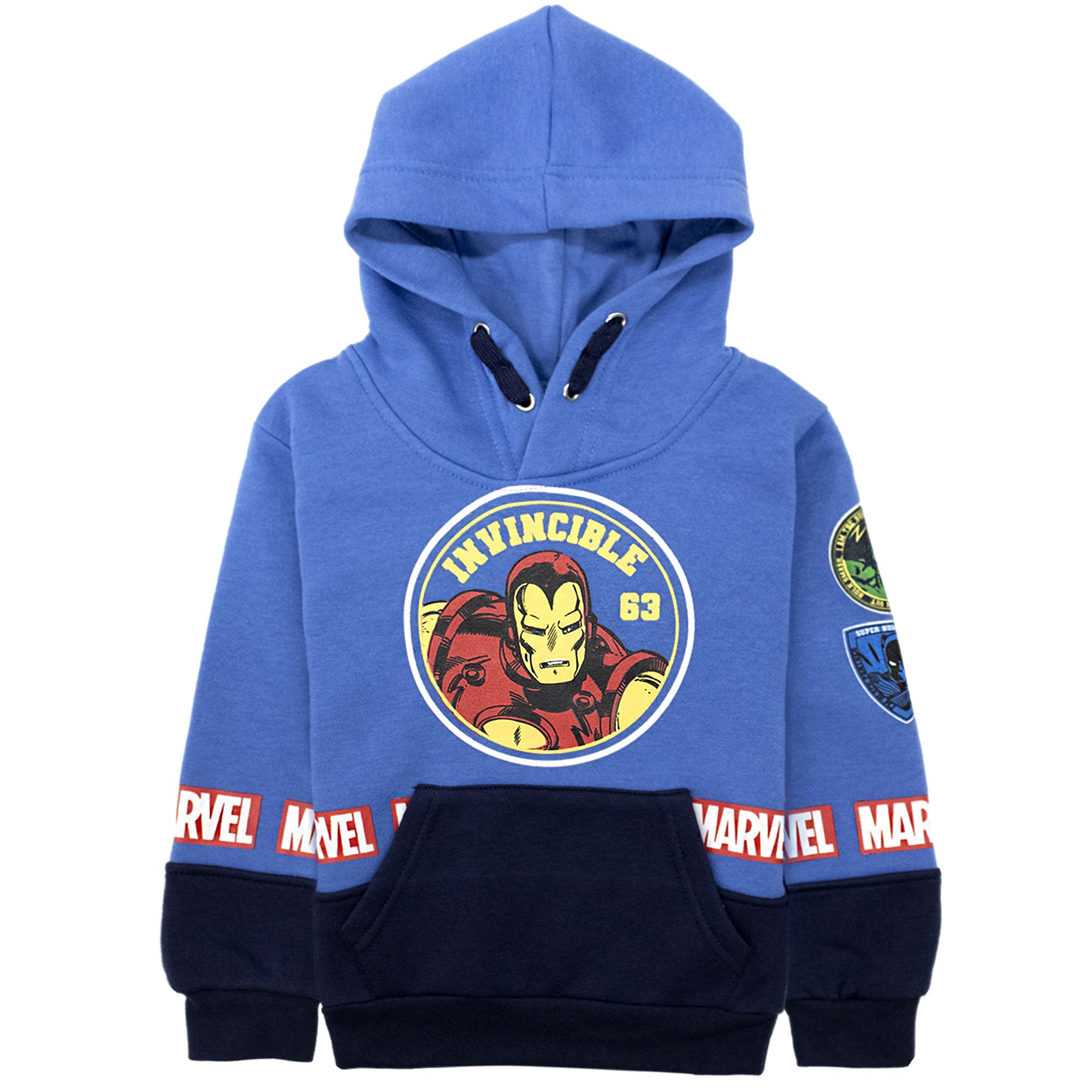 Felpa Marvel Avengers per bambino con cappuccio a maniche lunghe bimbo 6999