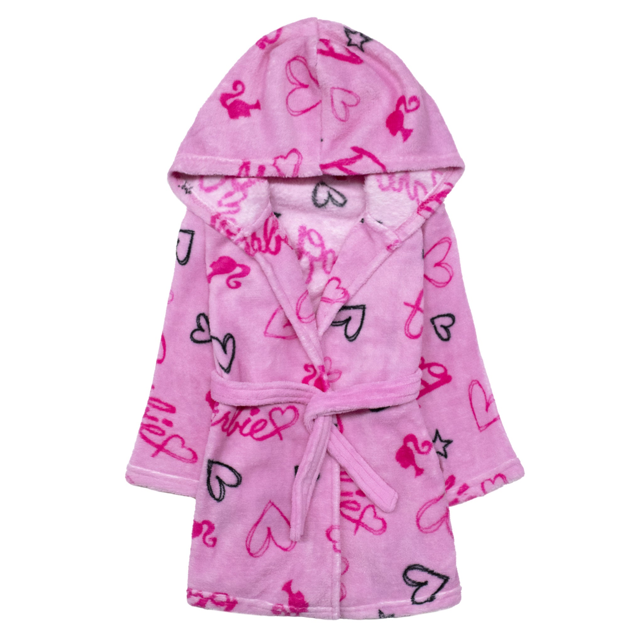 Vestaglia Barbie in pile invernale per bambina 7002