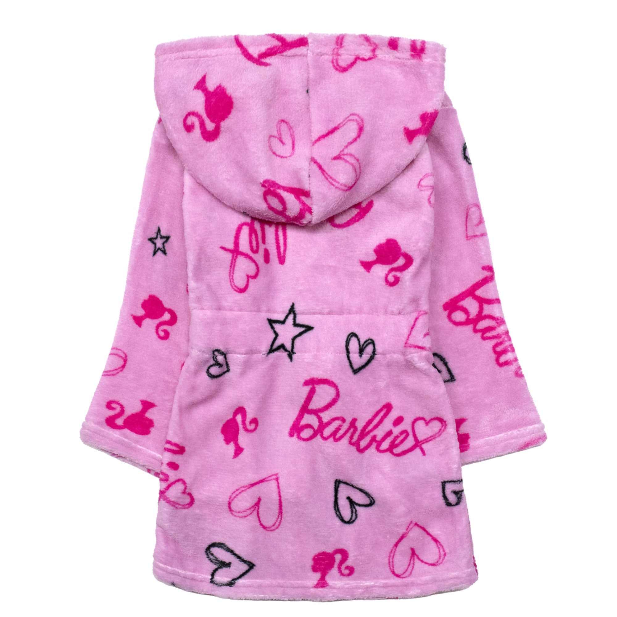 Vestaglia Barbie in pile invernale per bambina 7002