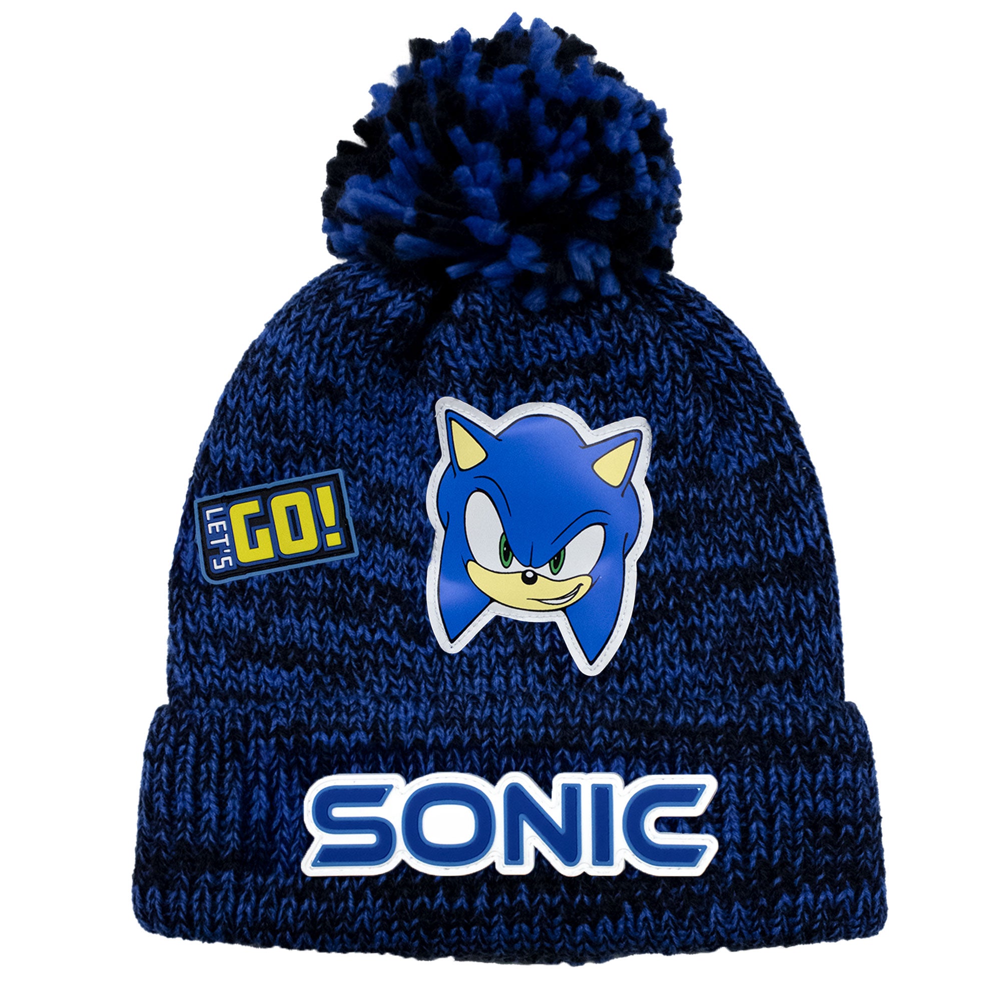 Cappello con Pon Pon Sonic The Hedgehog per bambino invernale cappellino 7008