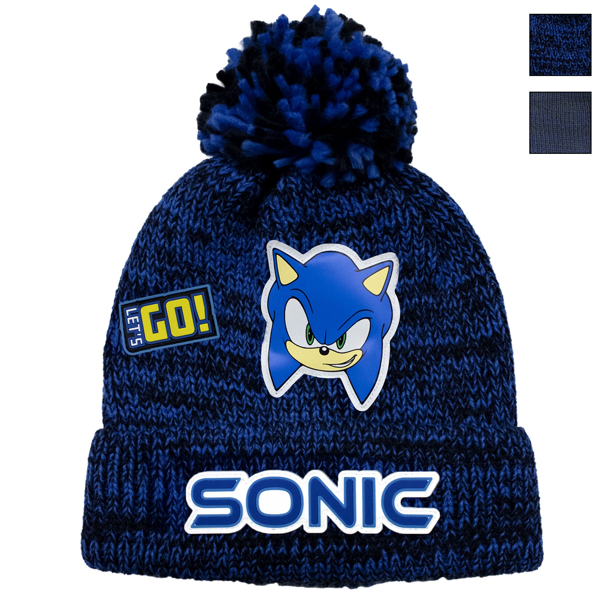 Cappello con Pon Pon Sonic The Hedgehog per bambino invernale cappellino 7008