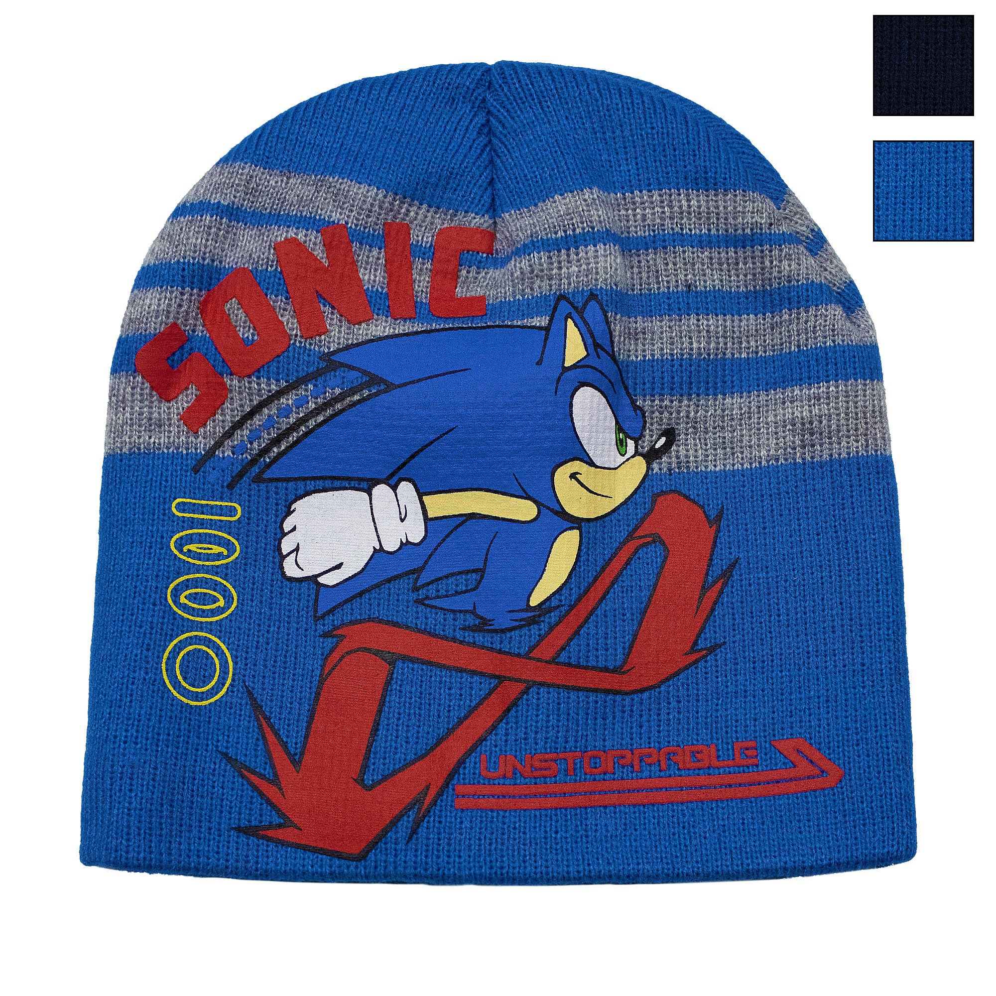 Cappello Sonic The Hedgehog per bambino cappellino invernale Videogame 7009