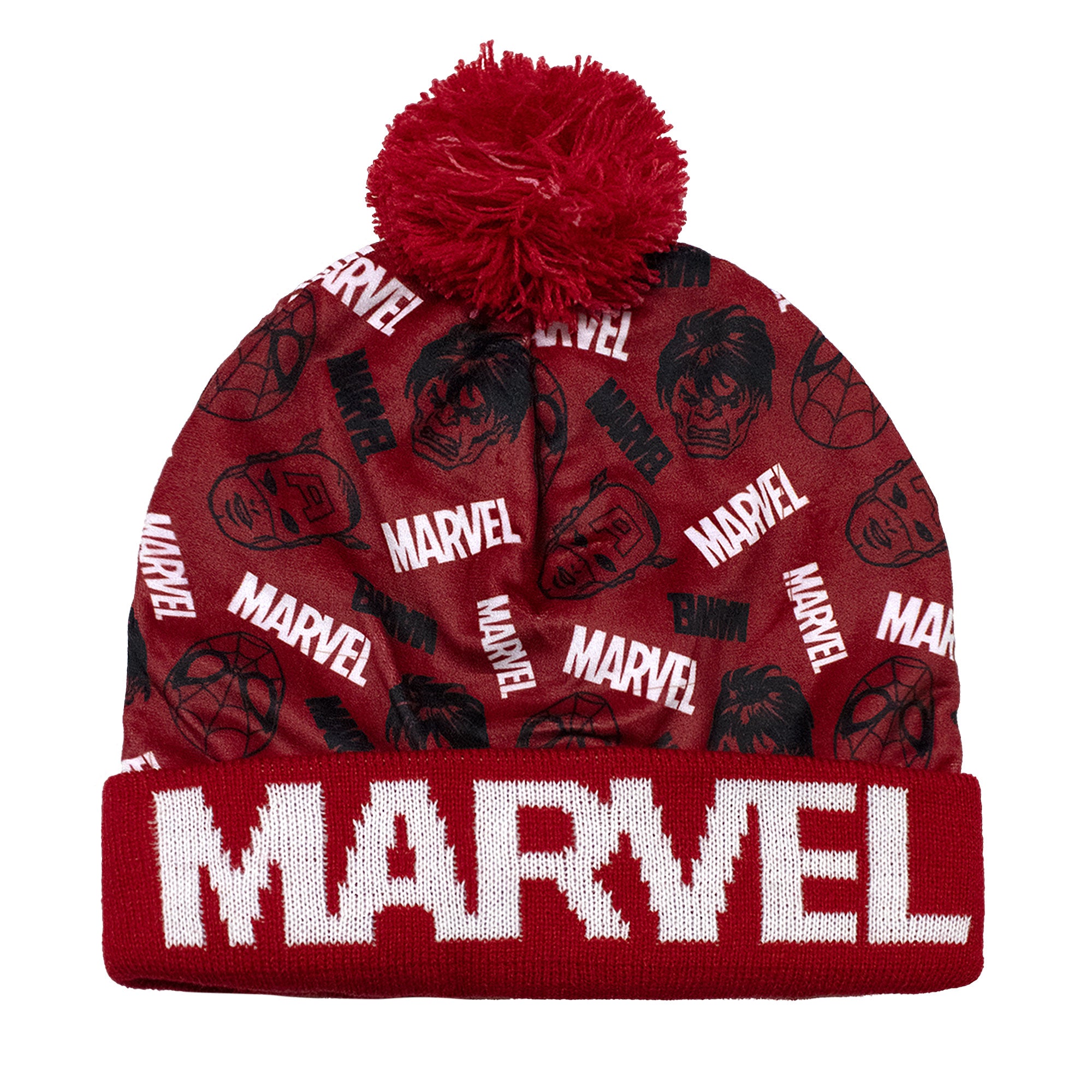 Cappello Marvel Avengers con pon Pon per bambino cappellino invernale 7011