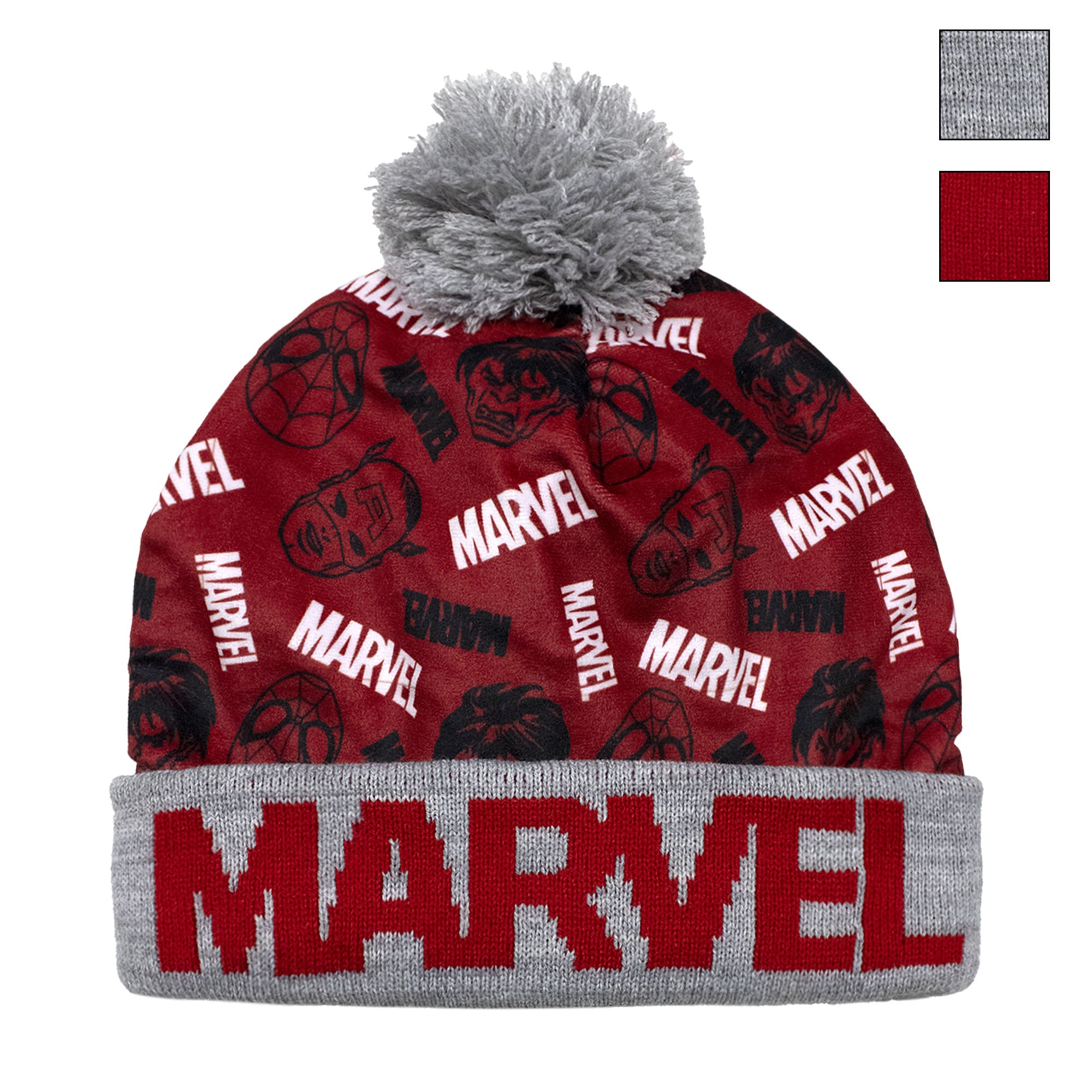 Cappello Marvel Avengers con pon Pon per bambino cappellino invernale 7011