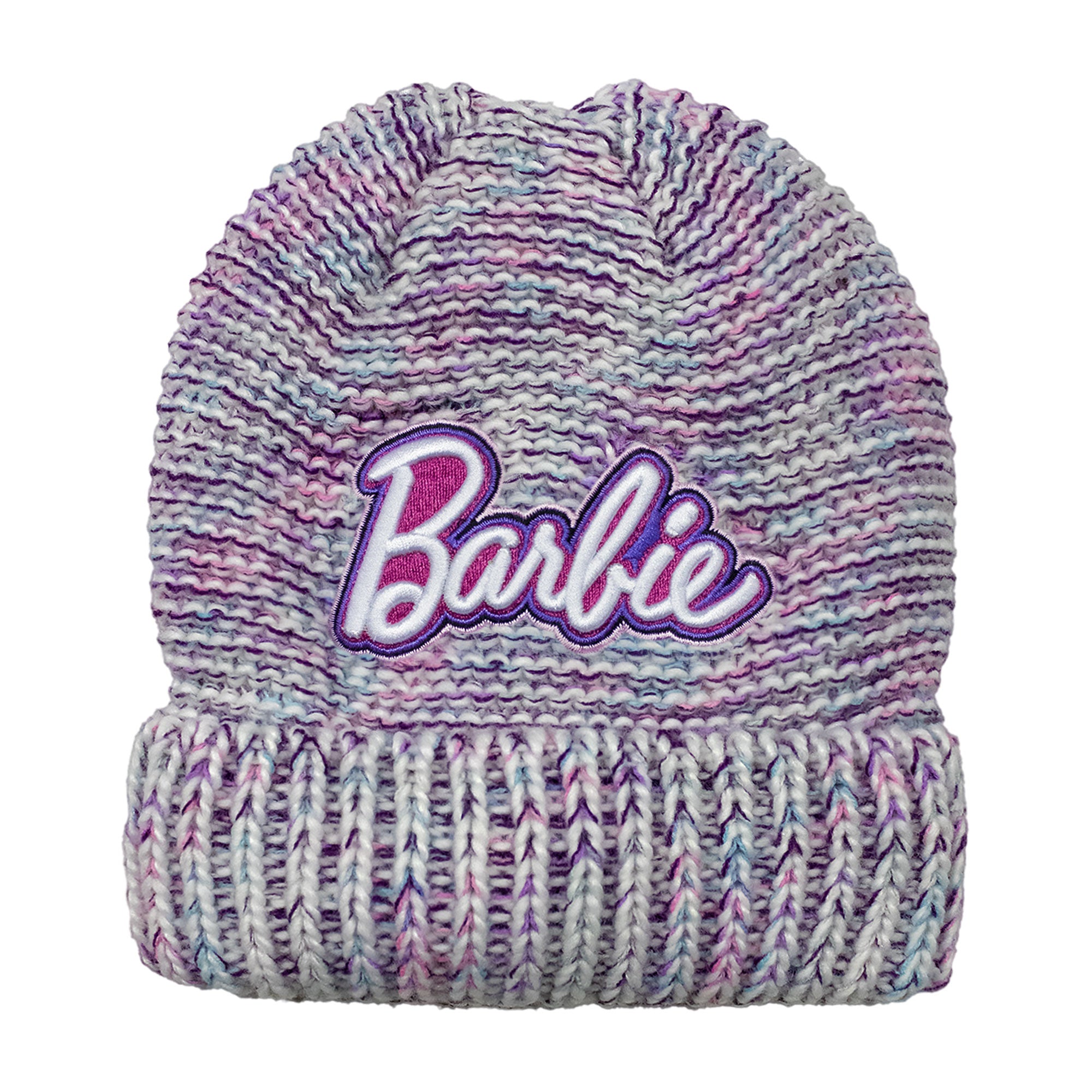 Cappello Barbie per bambina invernale cappellino in maglia 7015