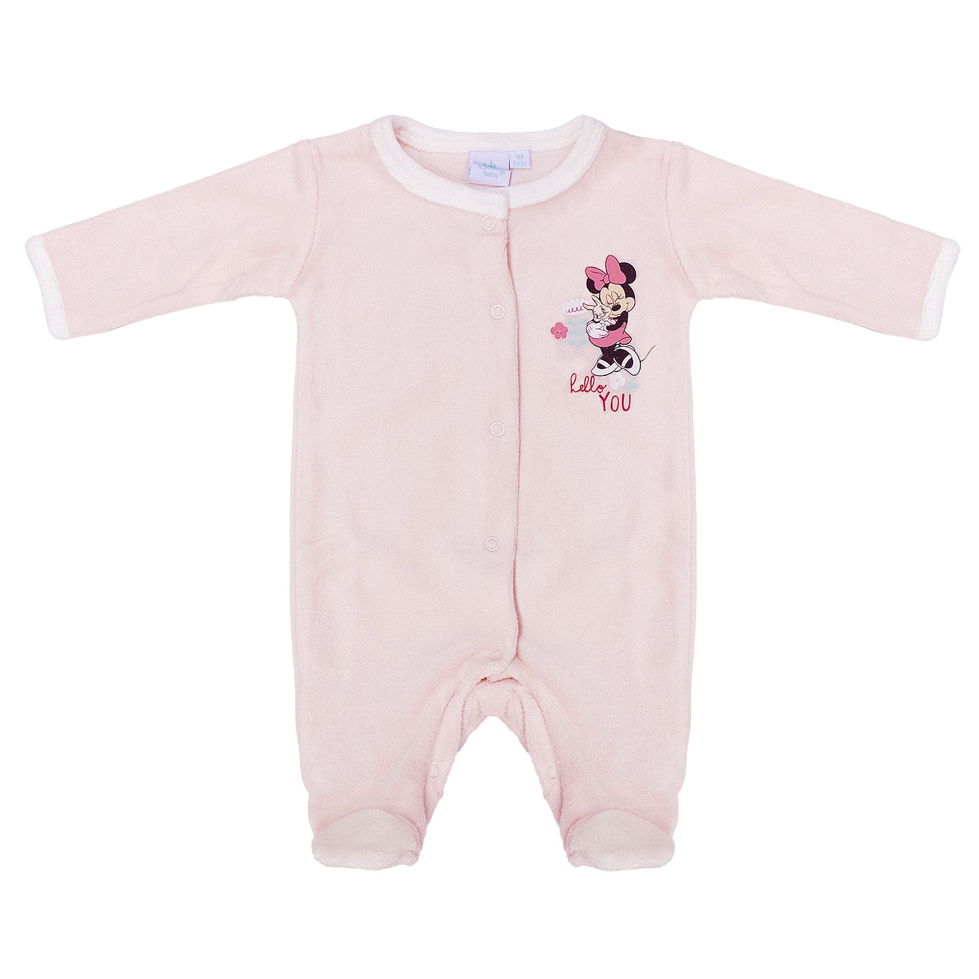 Pigiama neonato Disney Minnie Mouse tutina bambina in ciniglia per bimba 7017