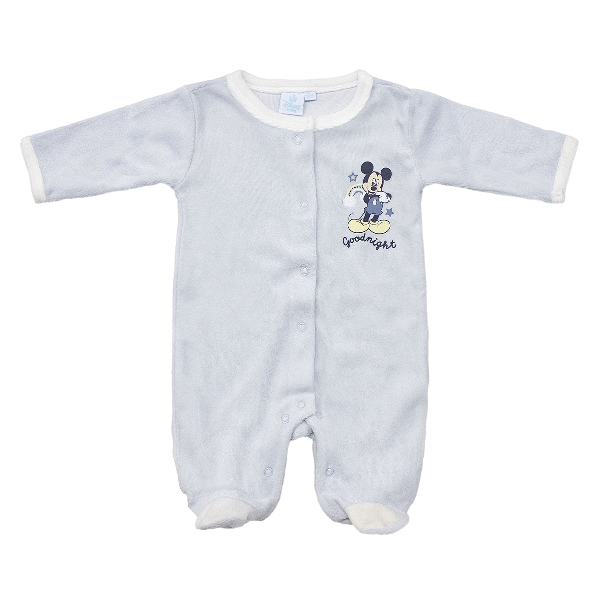 Pigiama neonato Disney Mickey Mouse tutina bambino in ciniglia per bimbo 7018