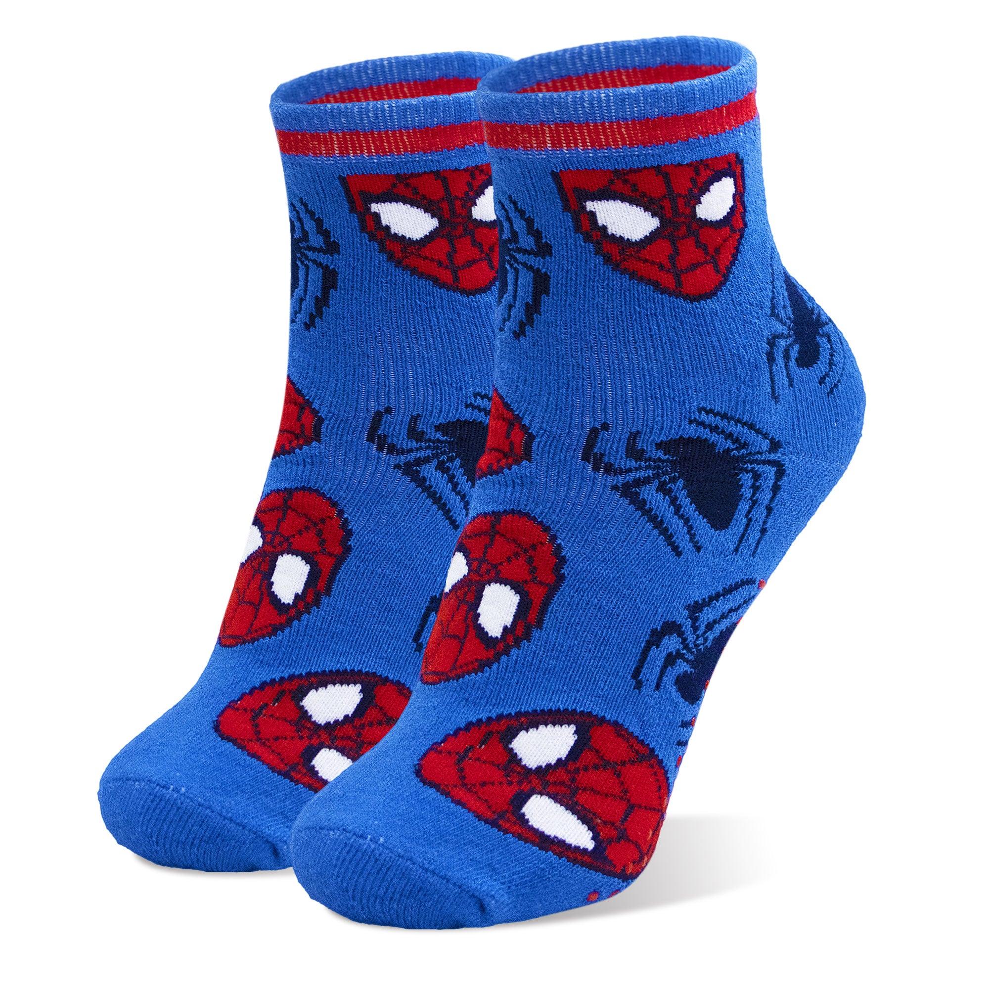 Calzini antiscivolo per bambino Spiderman in spugna di cotone invernale 7019