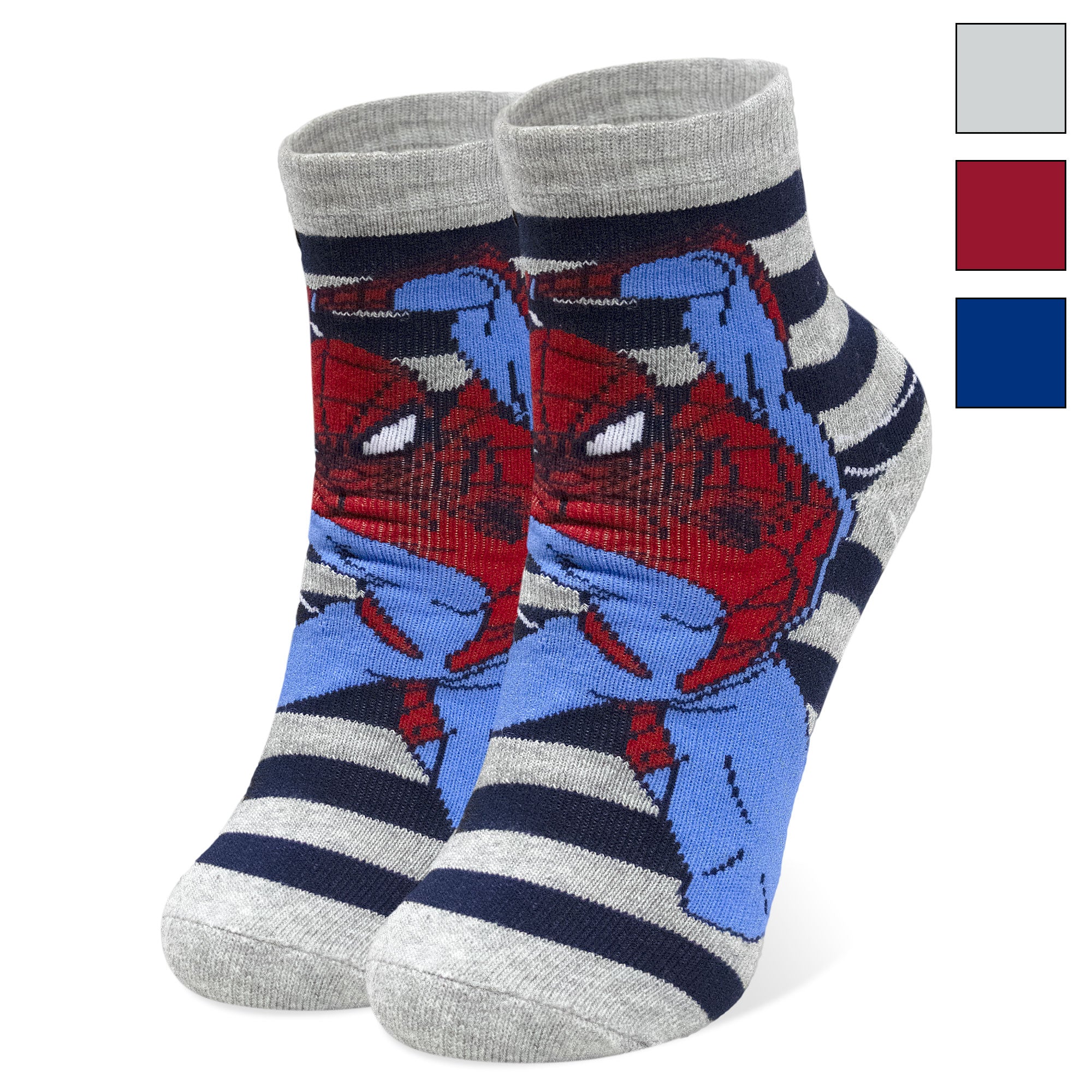 Calzini antiscivolo per bambino Spiderman in spugna di cotone invernale 7019