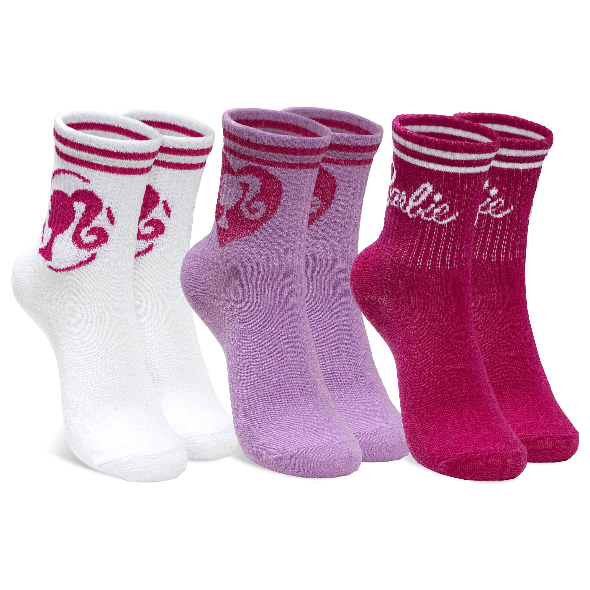 Calzini per bambina Barbie set 3 paia di calze caldo cotone 7021