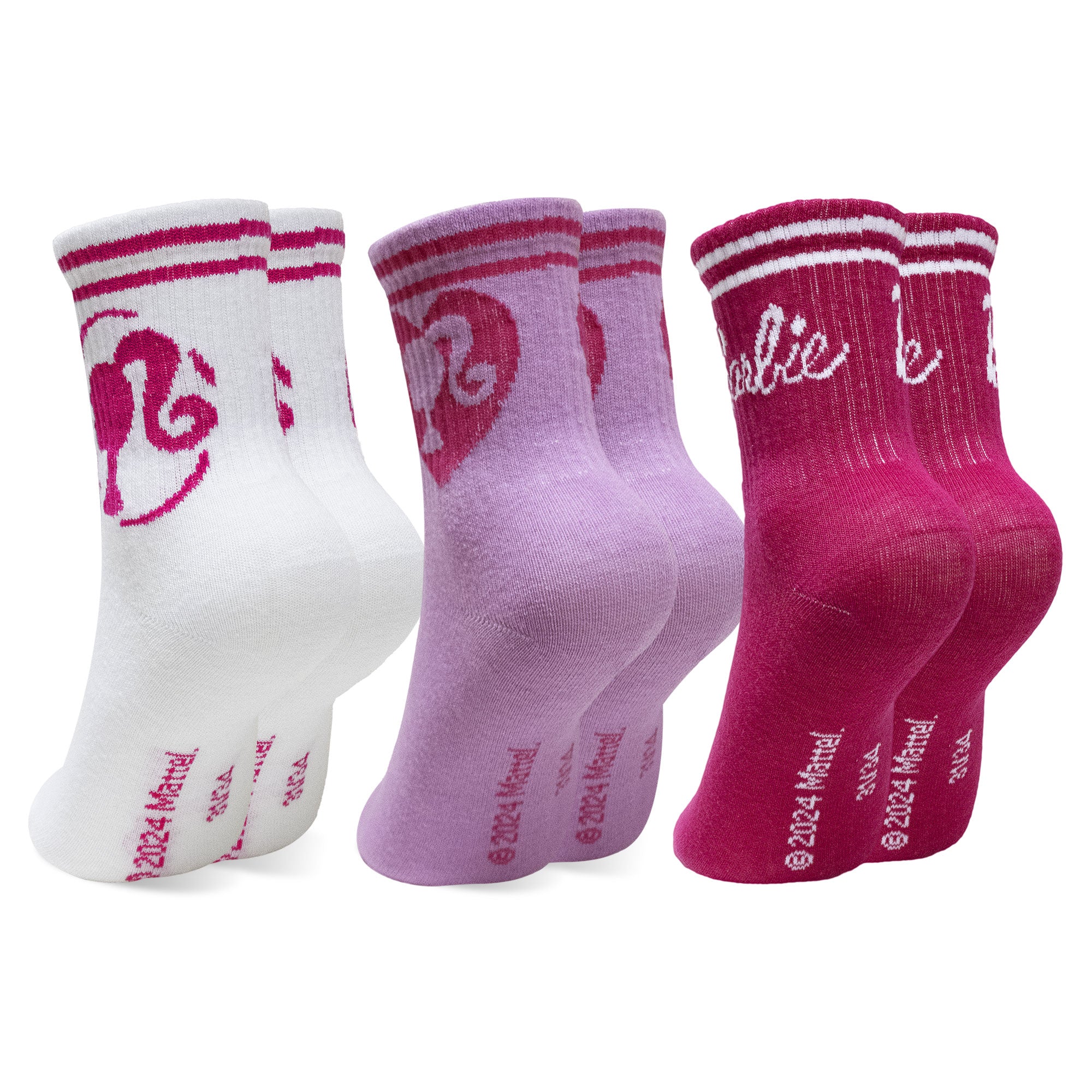 Calzini per bambina Barbie set 3 paia di calze caldo cotone 7021